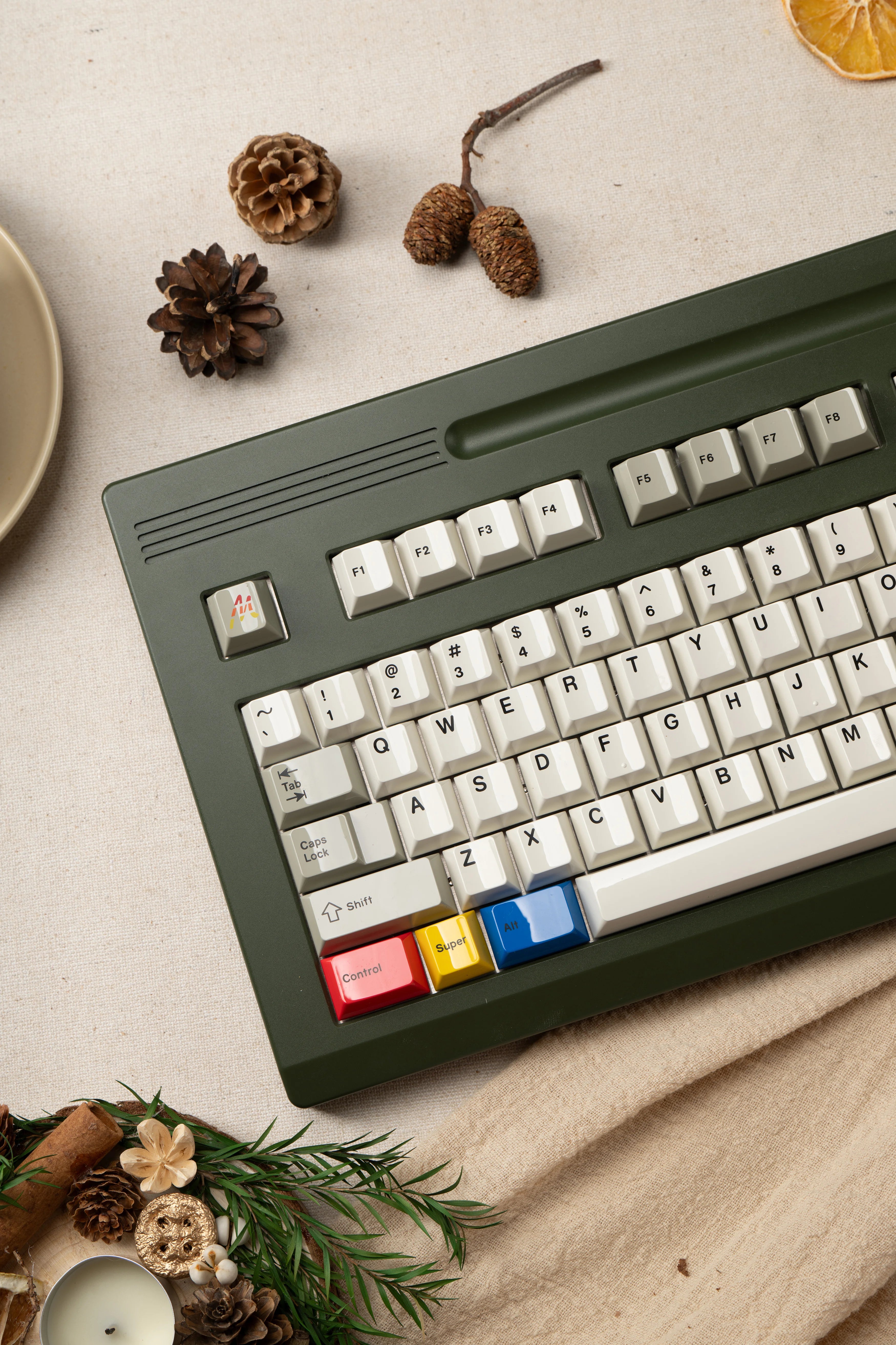 Glazed Beige Keycaps