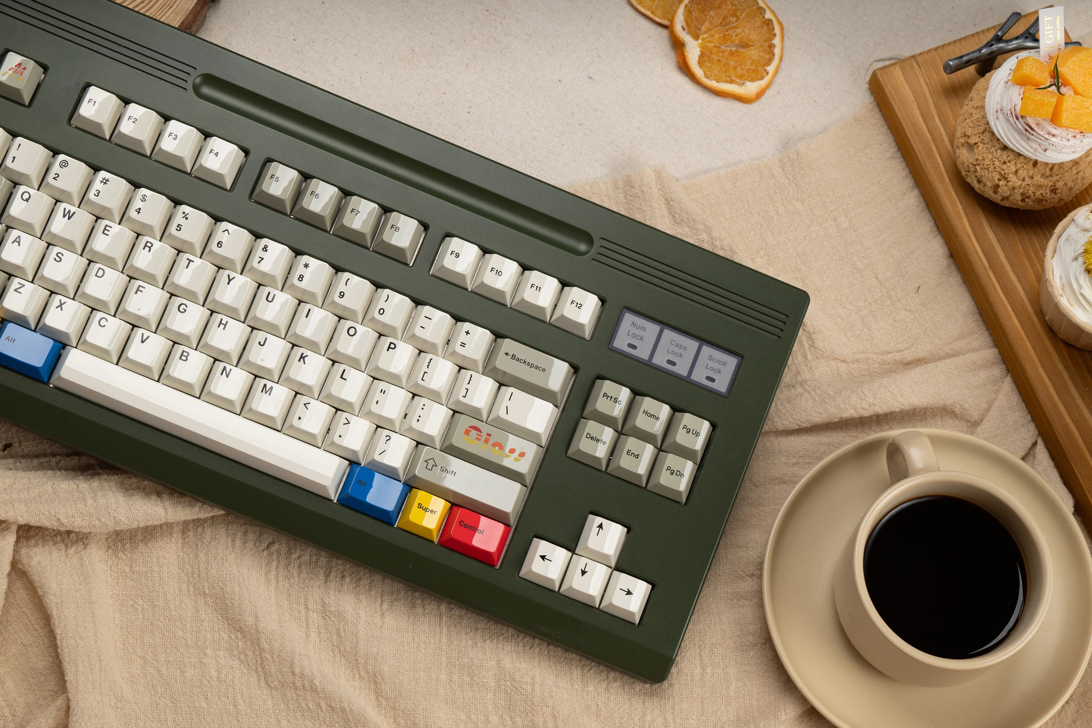 Glazed Beige Keycaps