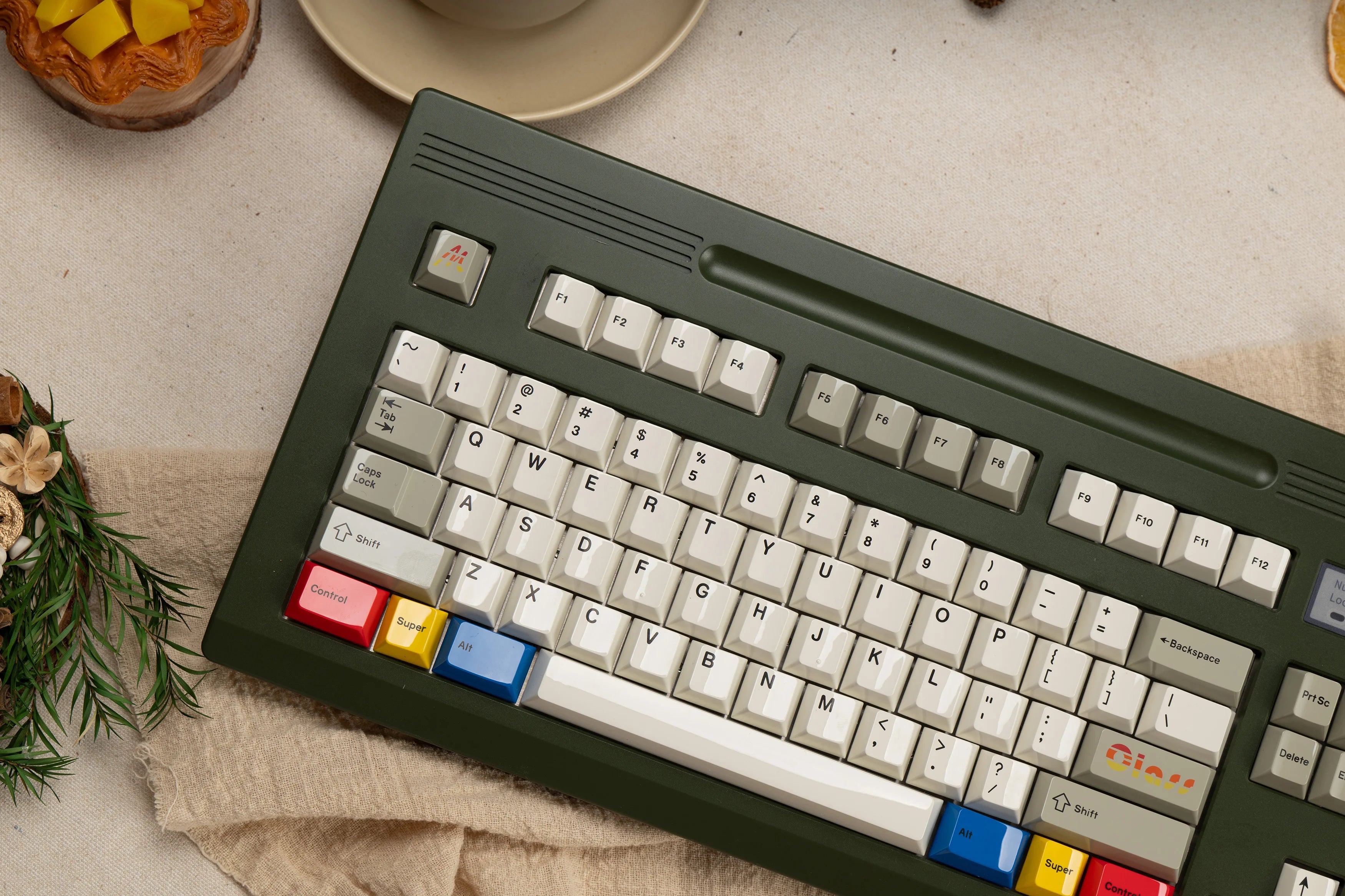 Glazed Beige Keycaps