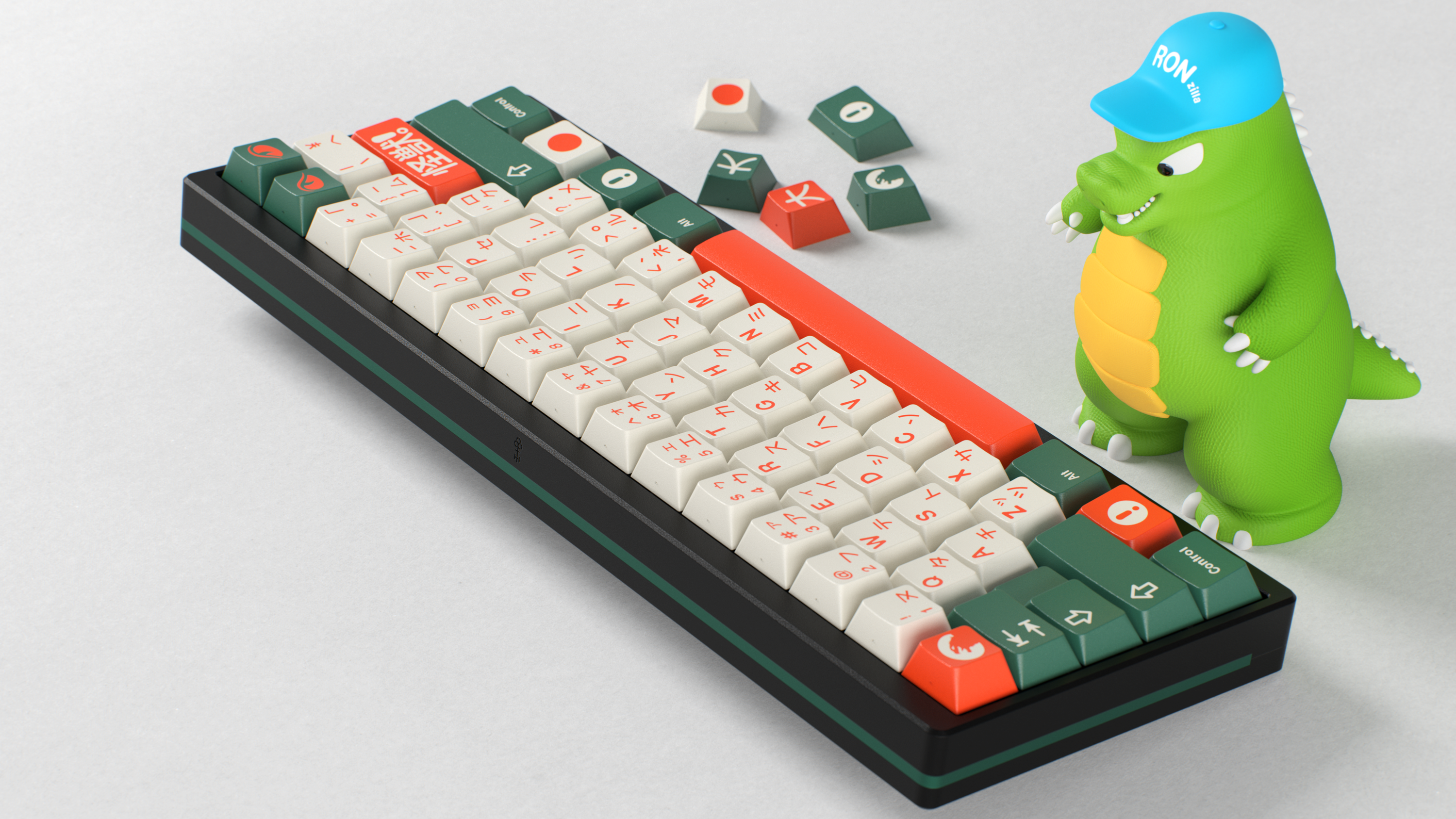 GMK CYL Kaiju Part Deux Keycaps