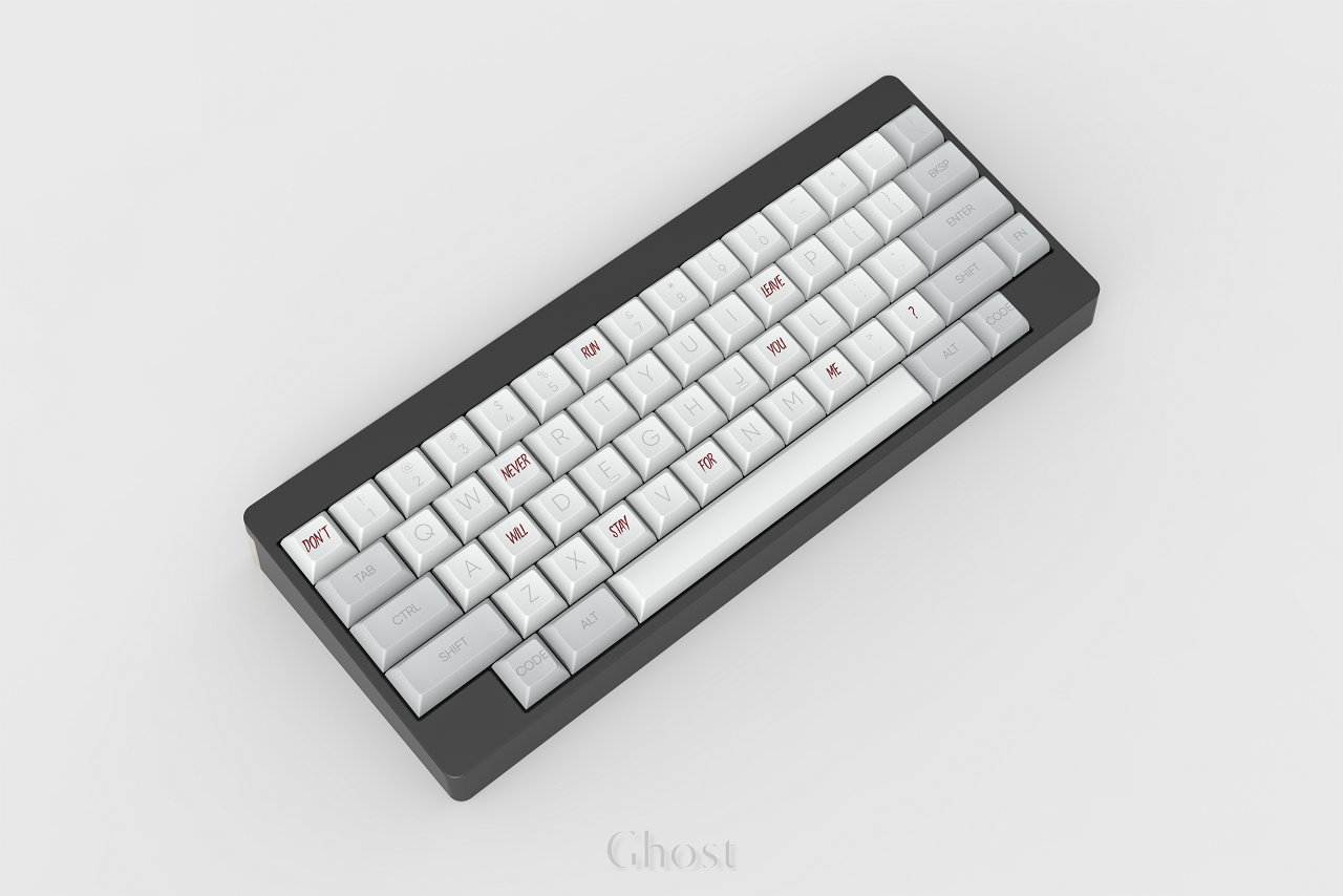 KAM Ghost Keycaps