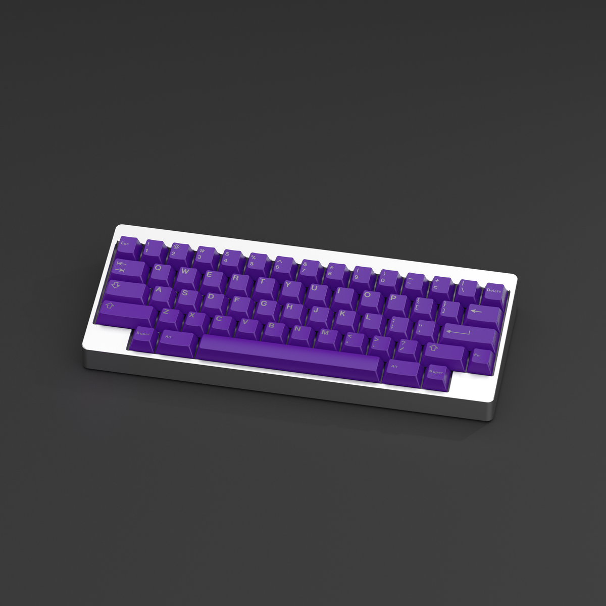 GMK CYL Purple Keycaps