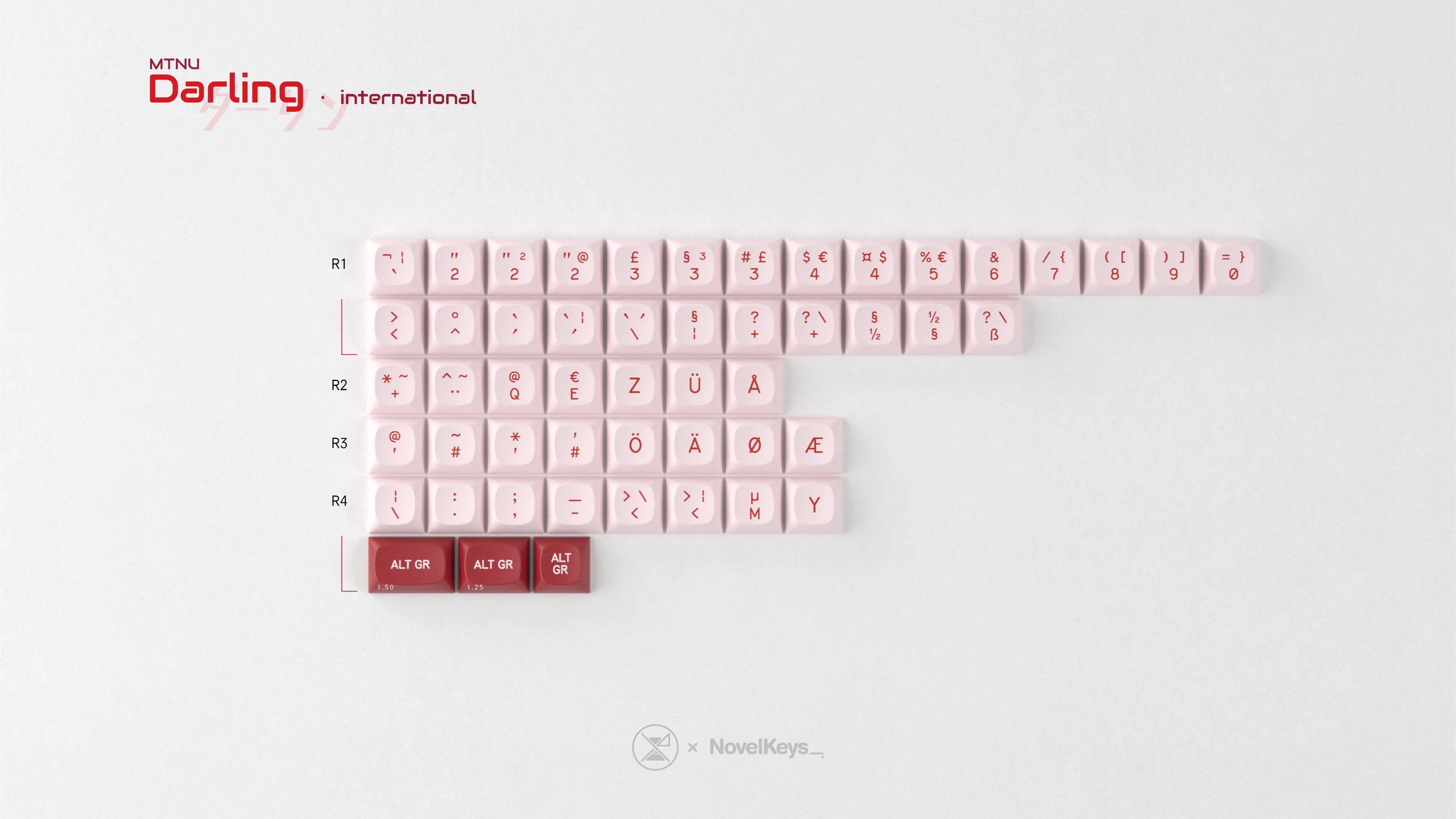 GMK Darling R2 Keycaps