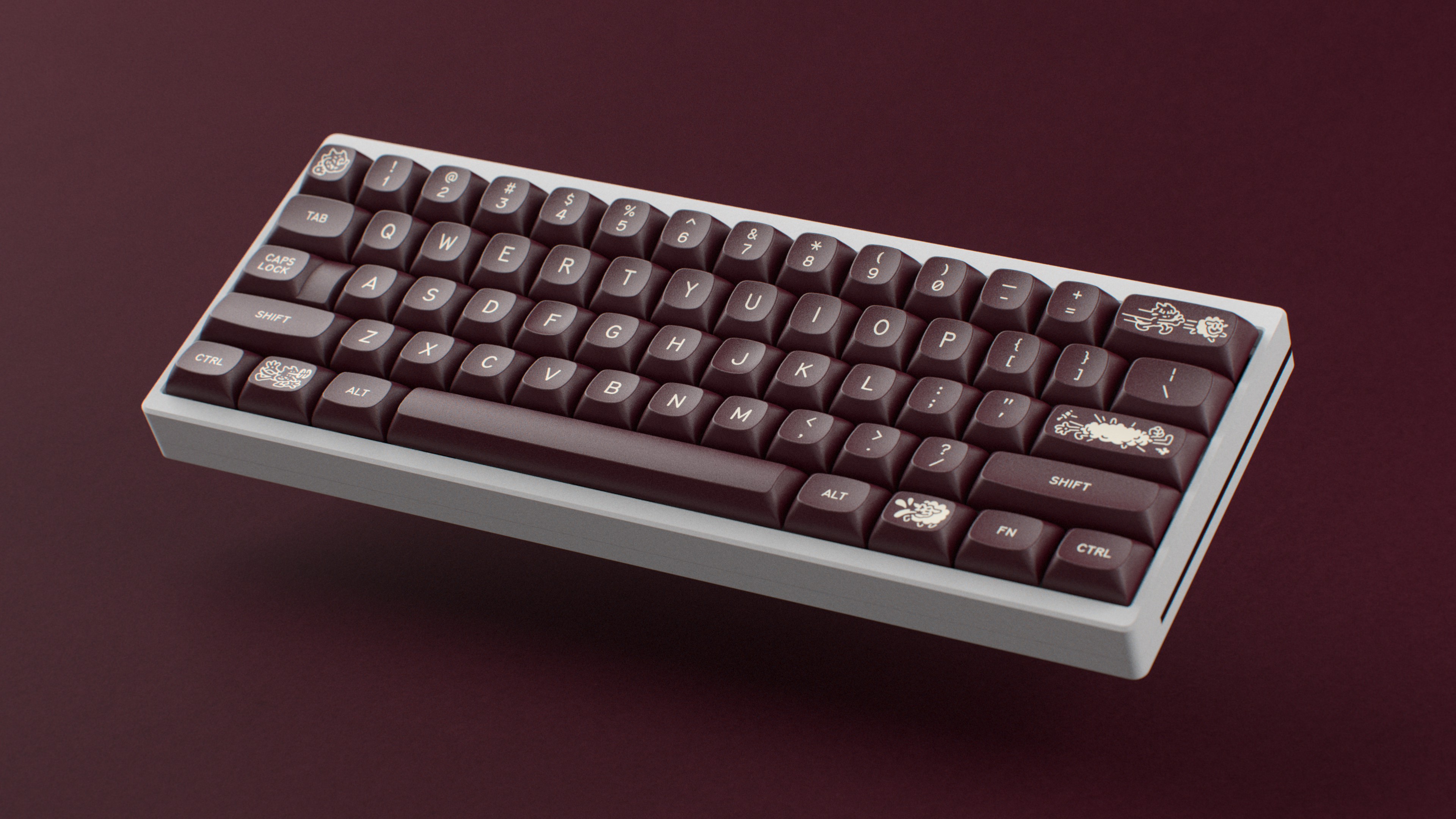 GMK MTNU Rascals Keycaps