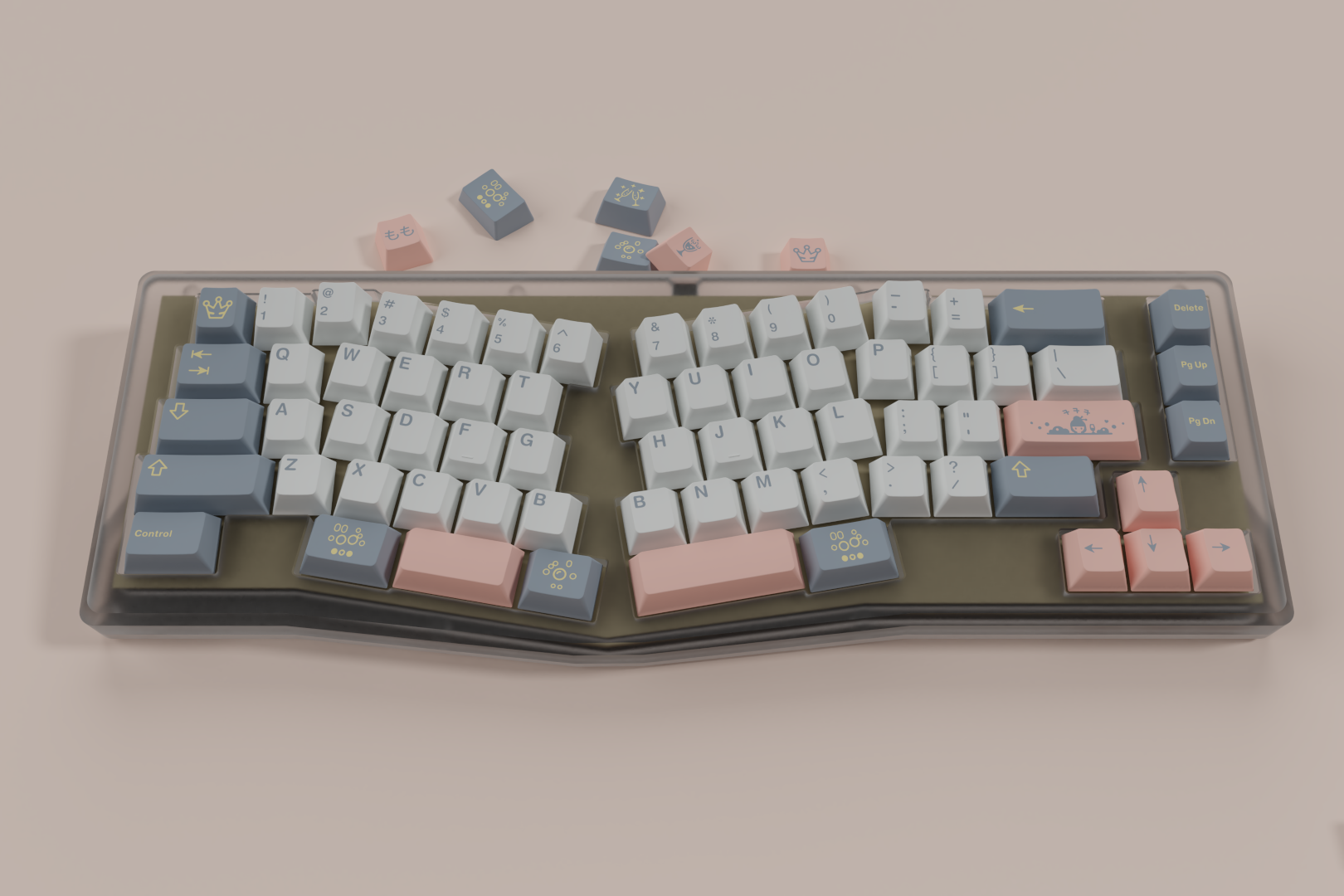 GMK CYL Momo Yume Keycaps
