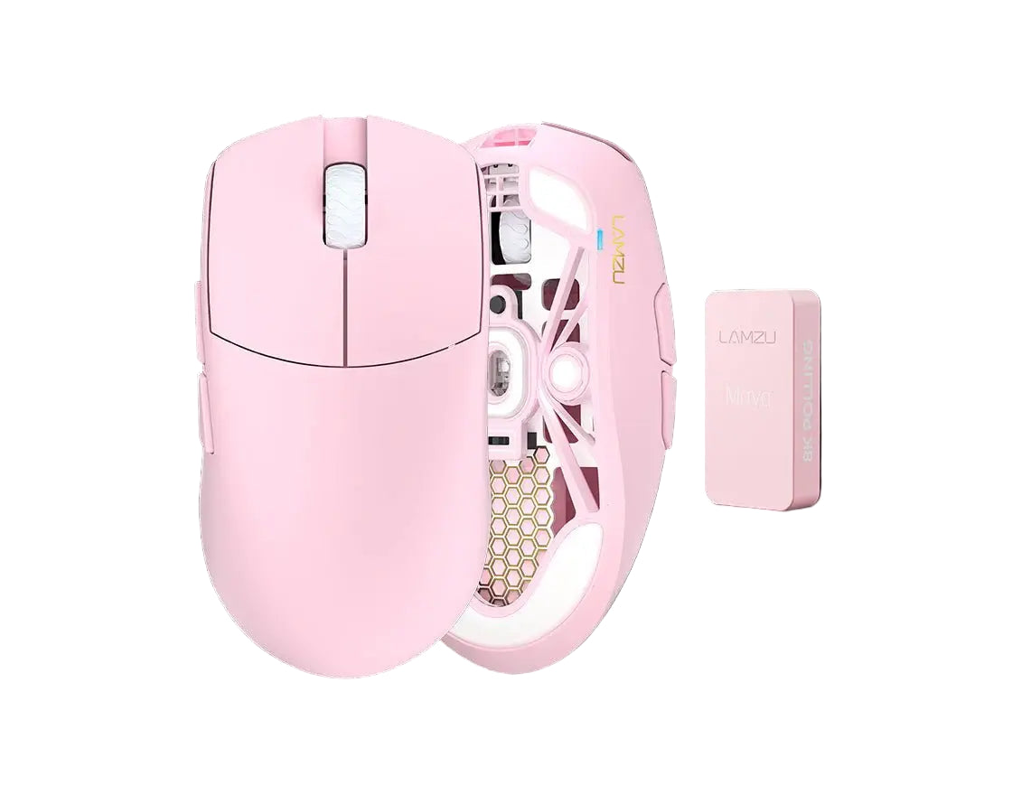 Maya X - Light Pink 8K Wireless Mouse