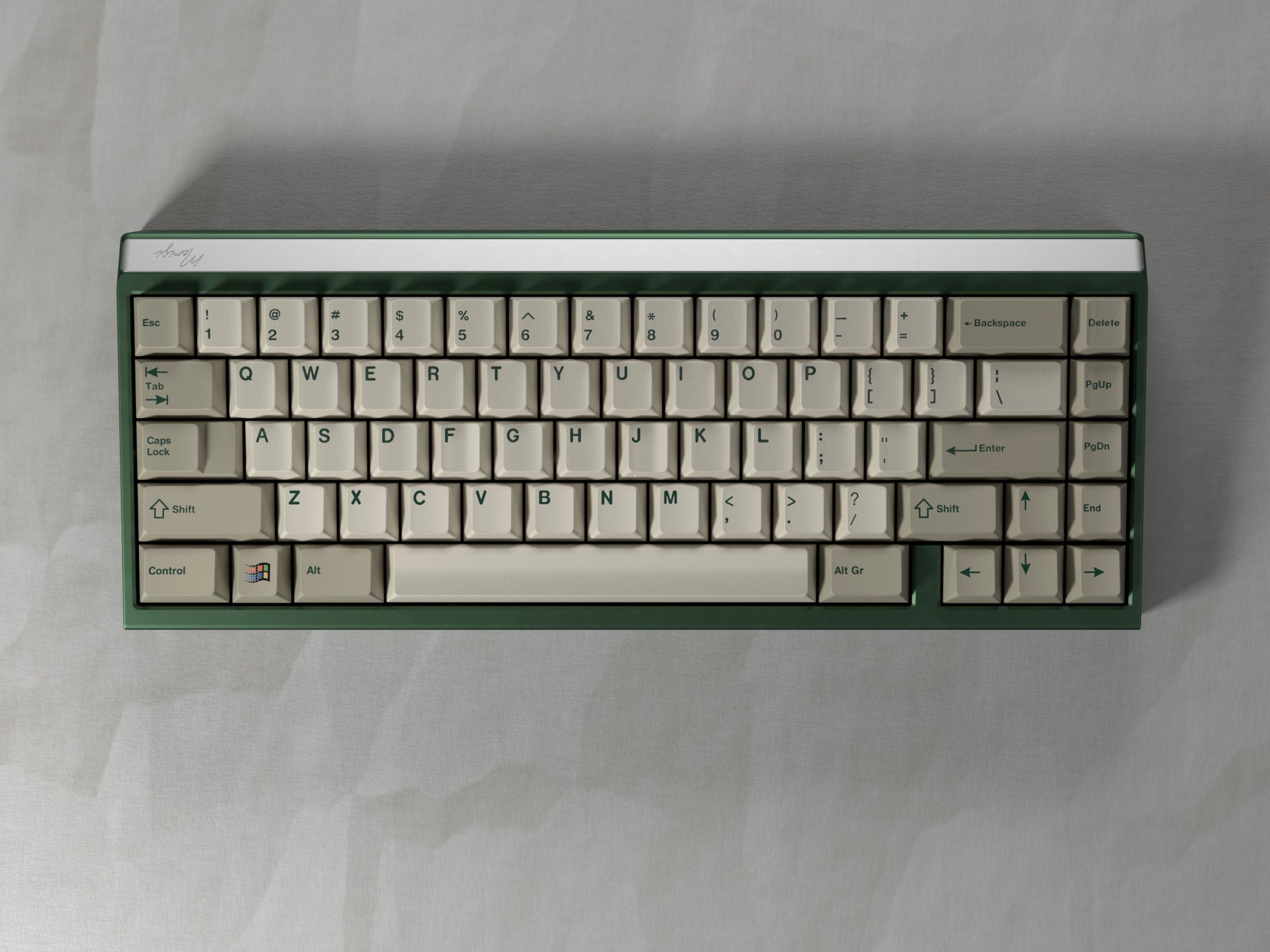 CYL Verdant Retro Keycaps