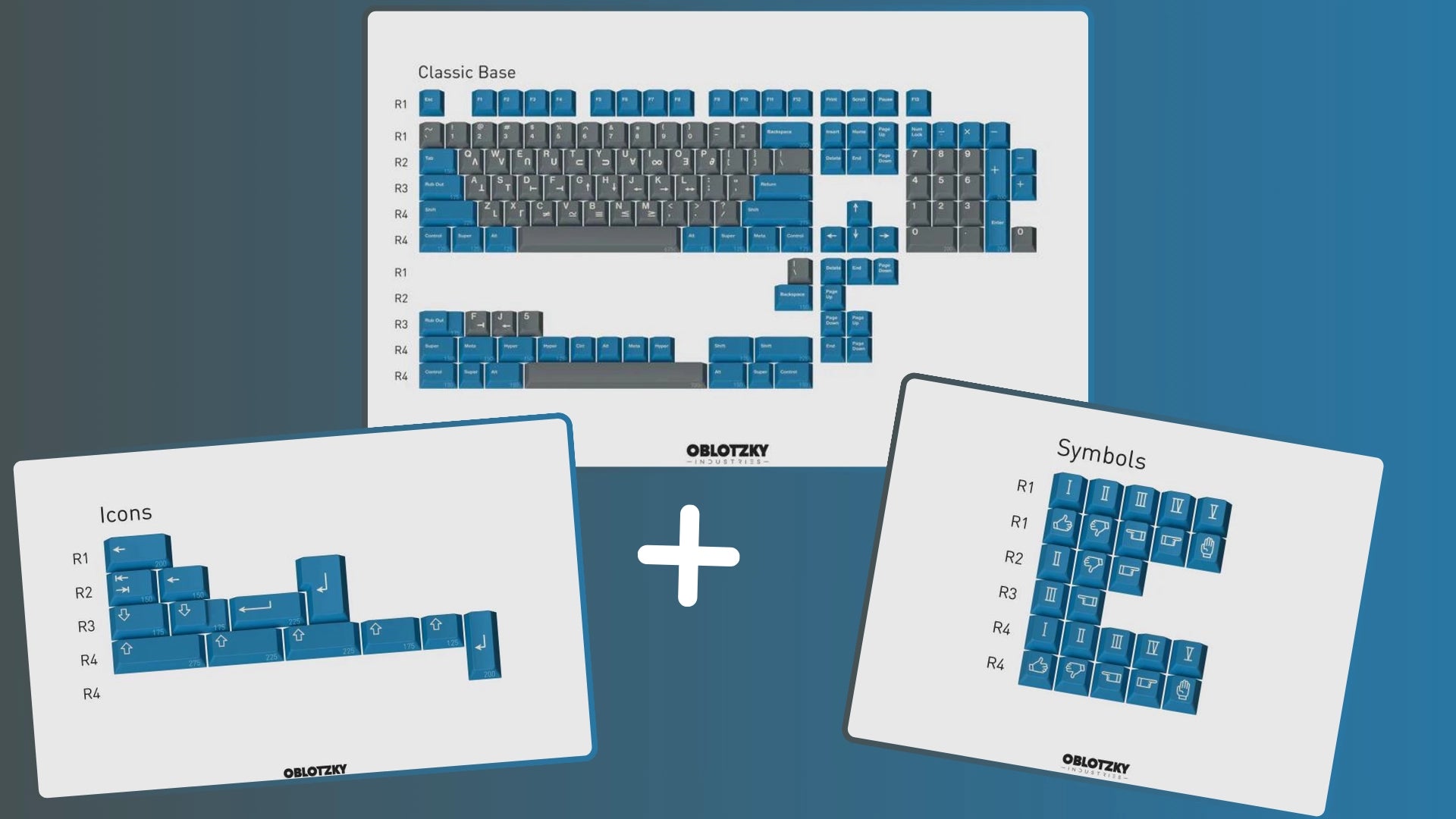 GMK CYL Space Cadet II Keycaps