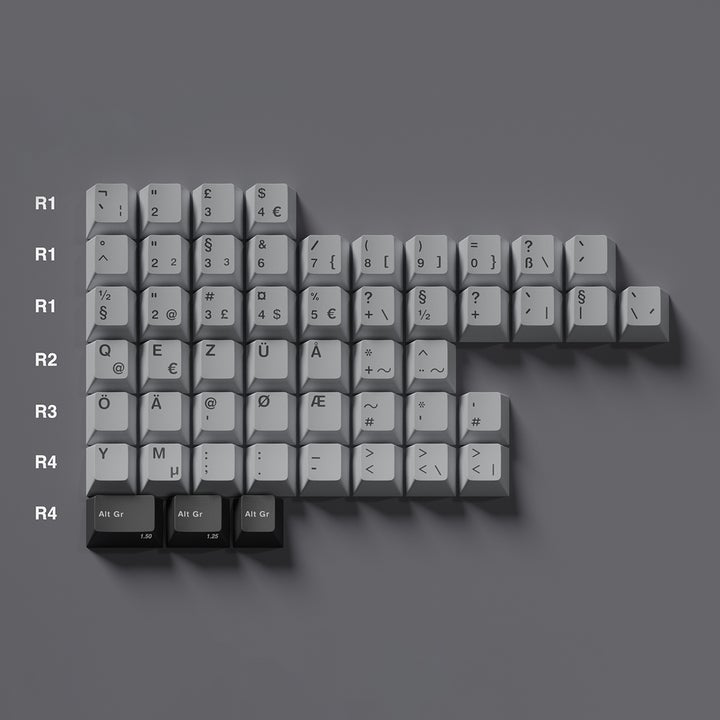 GMK CYL Mercury Keycaps