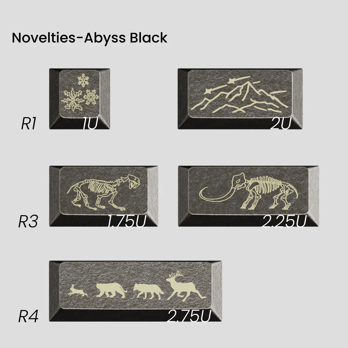 Awekeys Metal Keys - Wild Ice