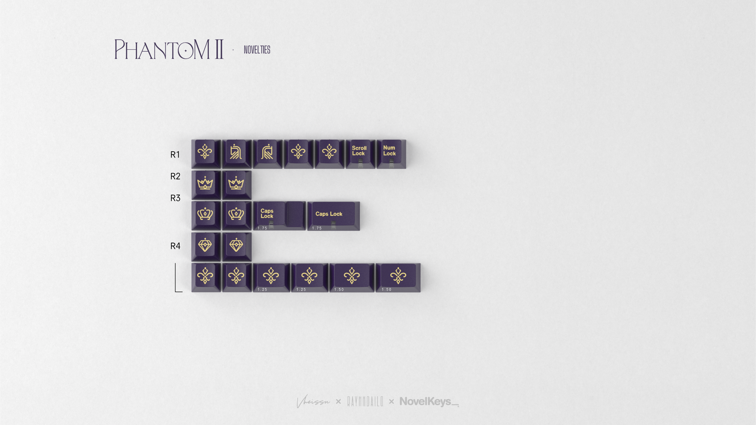 GMK CYL Phantom R2 Keycaps