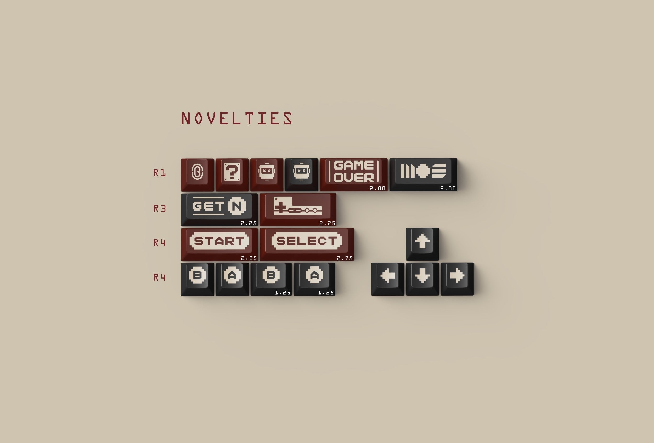 JTK Classic FC R2 Keycaps