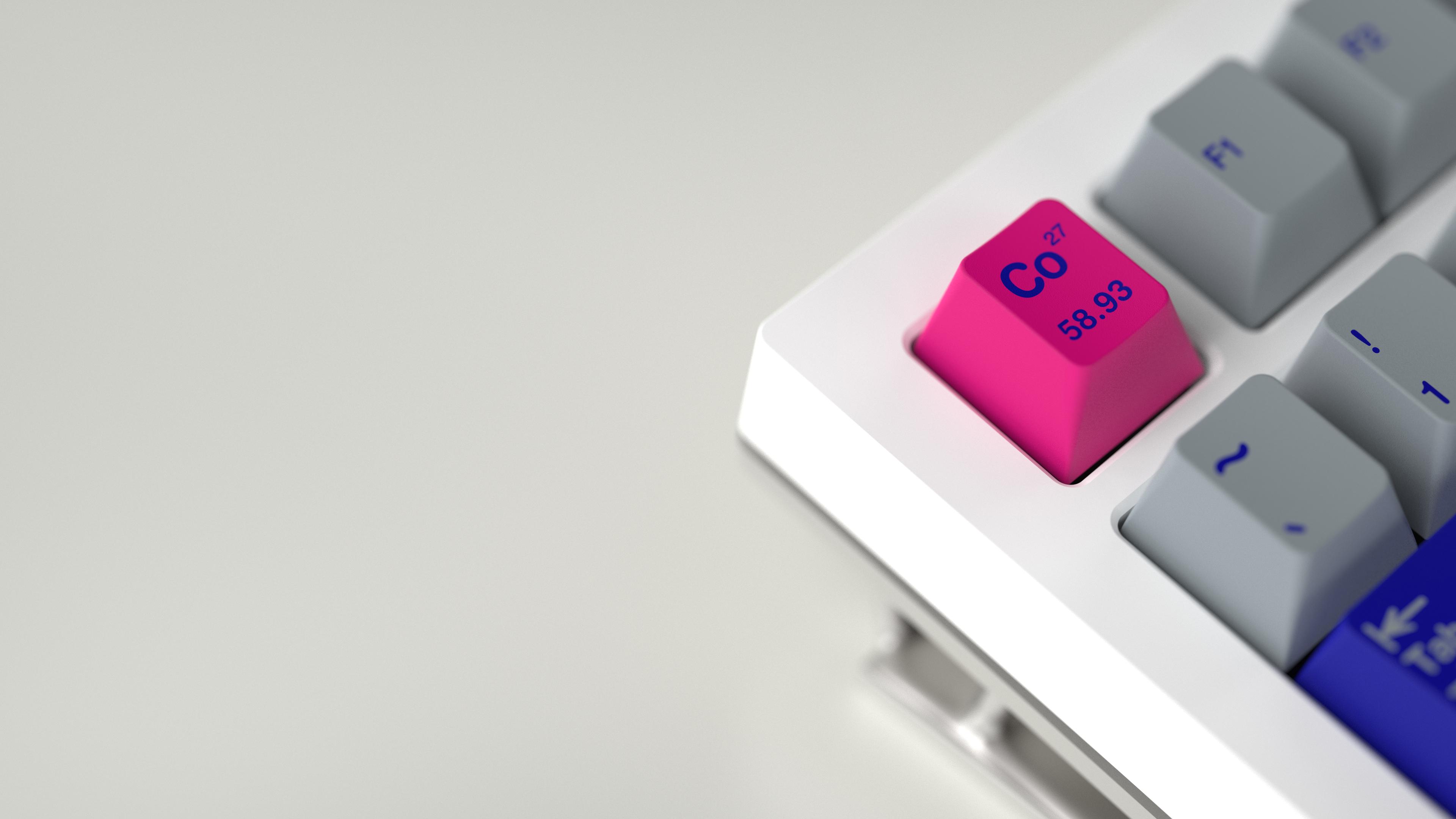 GMK CYL Cobalt Keycaps