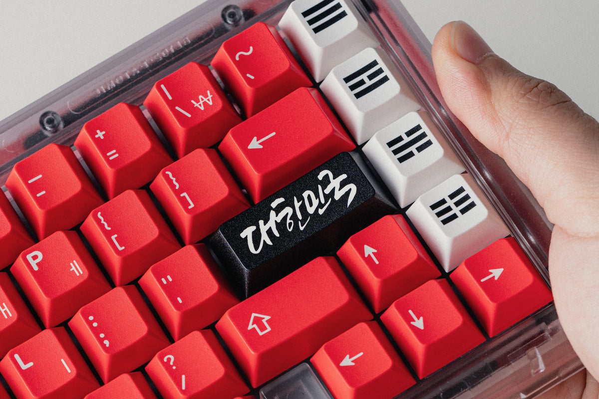 GMK CYL Red Devils Keycaps