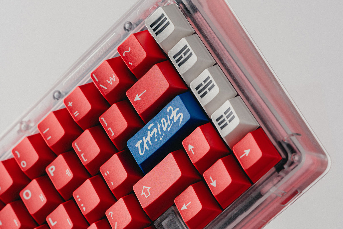 GMK CYL Red Devils Keycaps
