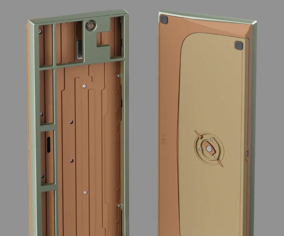 Neo80 Cu Copper Bottom WK Keyboard