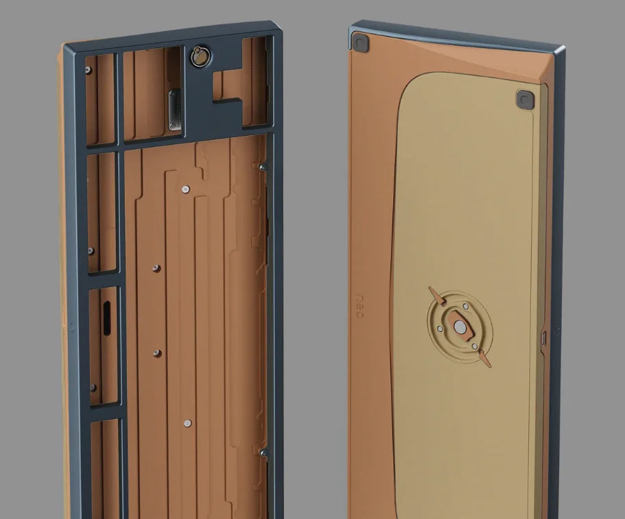 Neo80 Cu Copper Bottom WK Keyboard