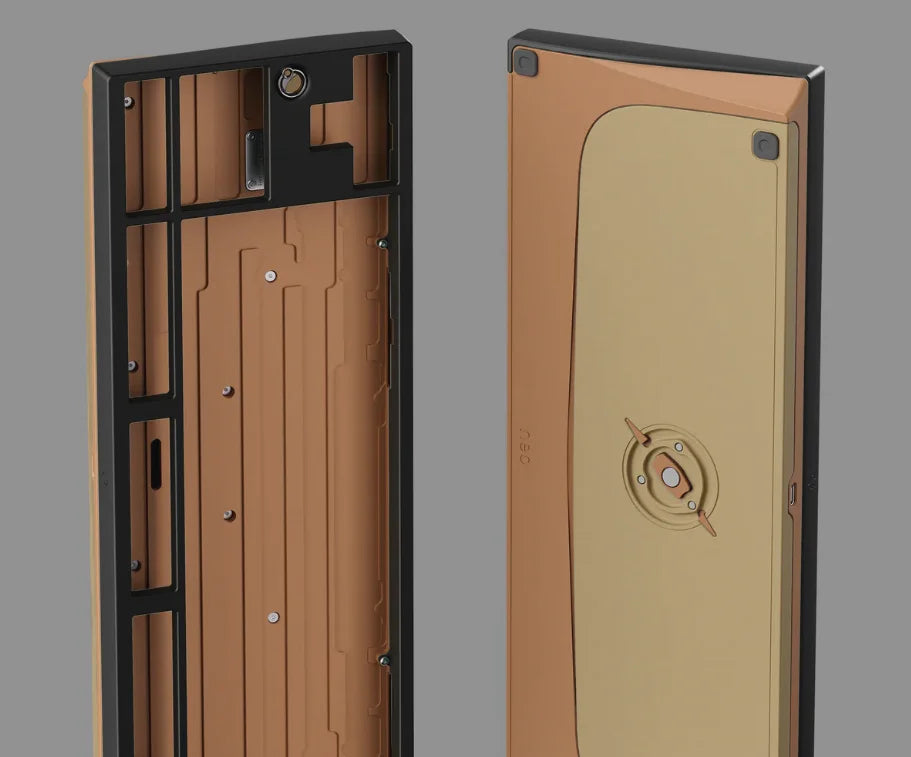 Neo80 Cu Copper Bottom WK Keyboard