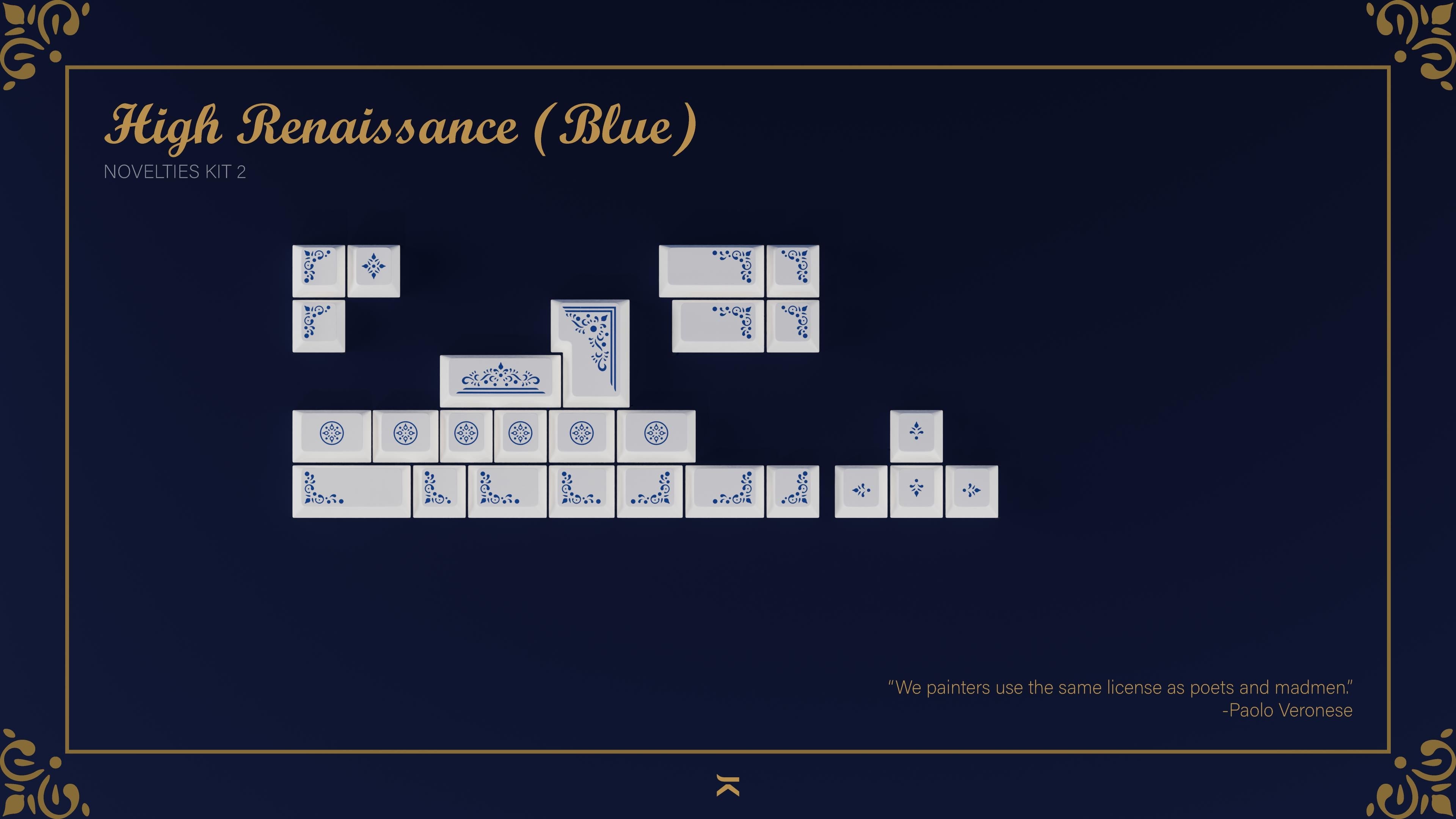 GMK CYL Lazurite Keycaps