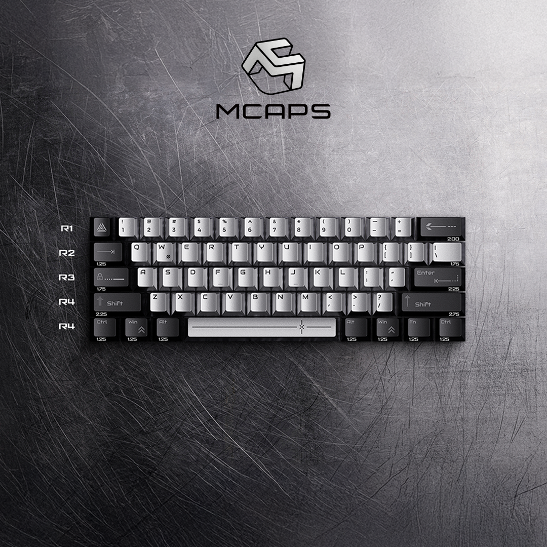 Zoom64 - MCAP Die Cast Aluminum Keycaps