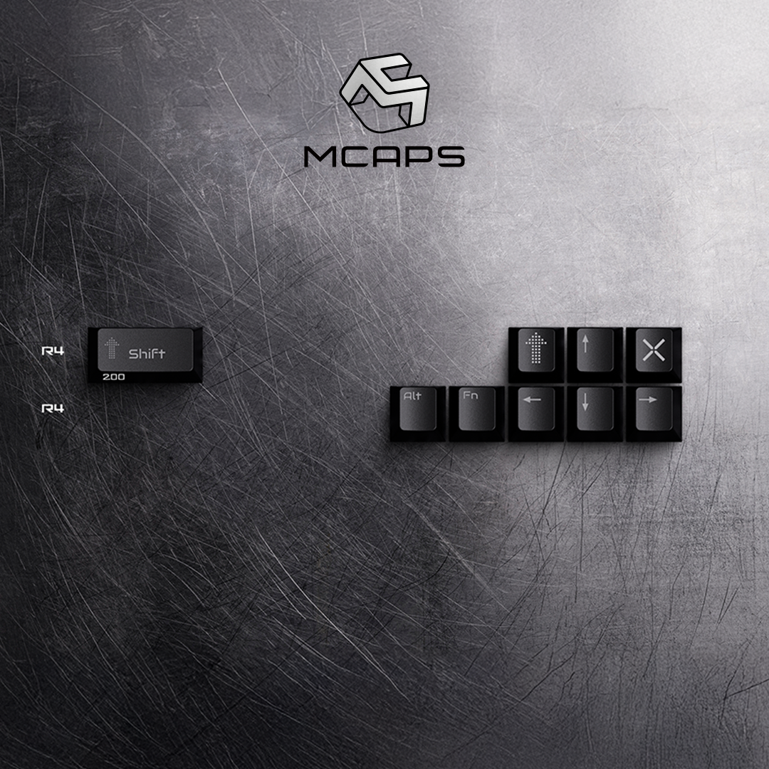 Zoom64 - MCAP Die Cast Aluminum Keycaps
