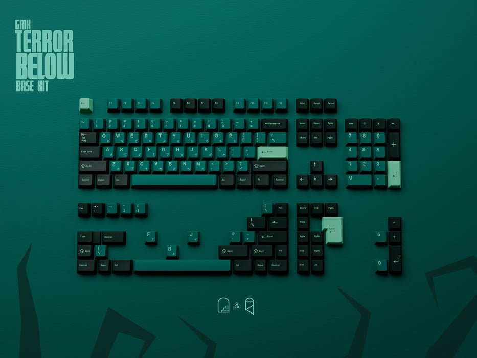 GMK Terror Below Keycaps