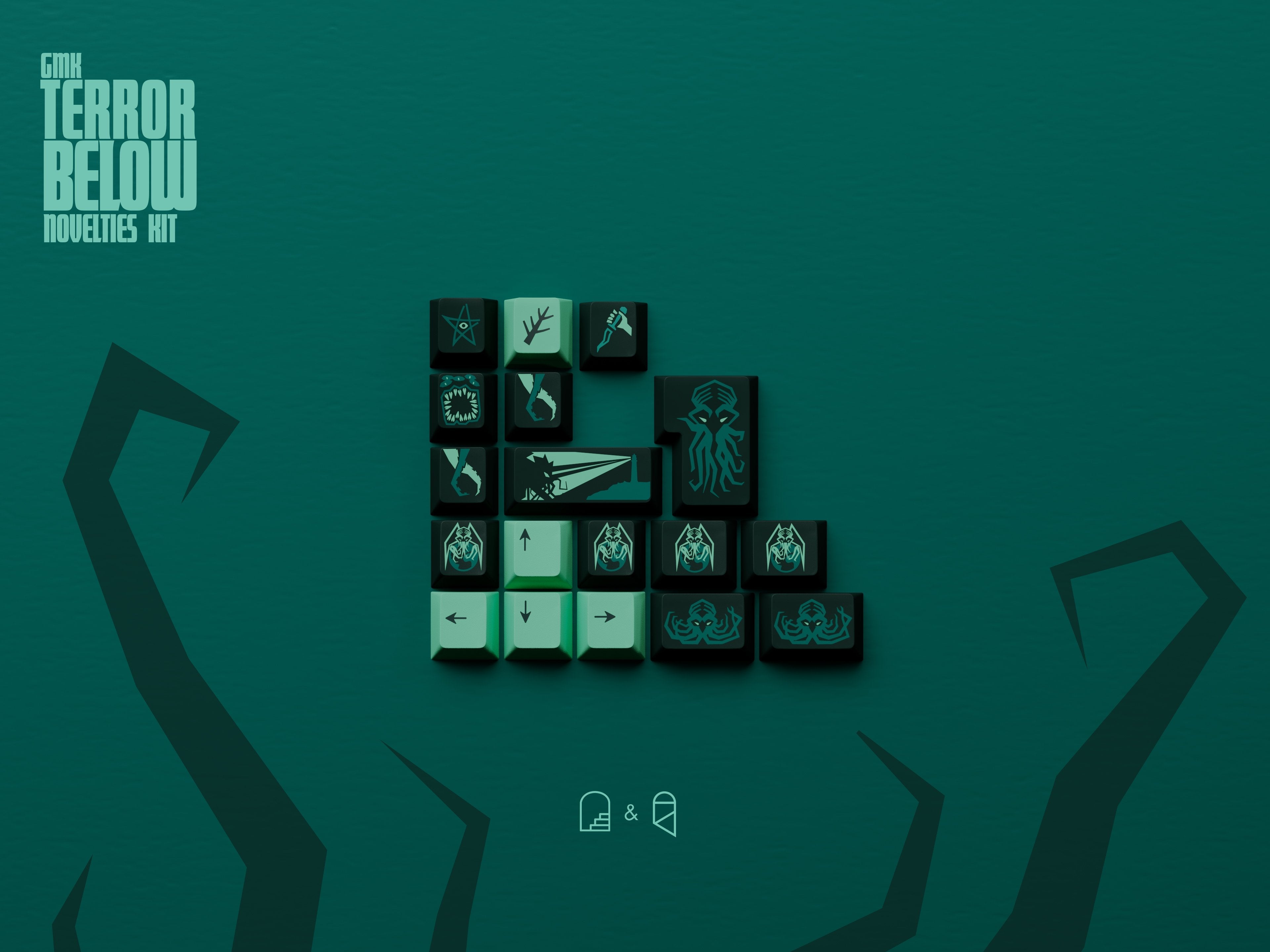 GMK CYL Terror Below Keycaps