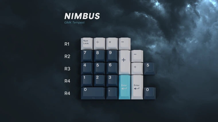GMK CYL Tempest Keycaps