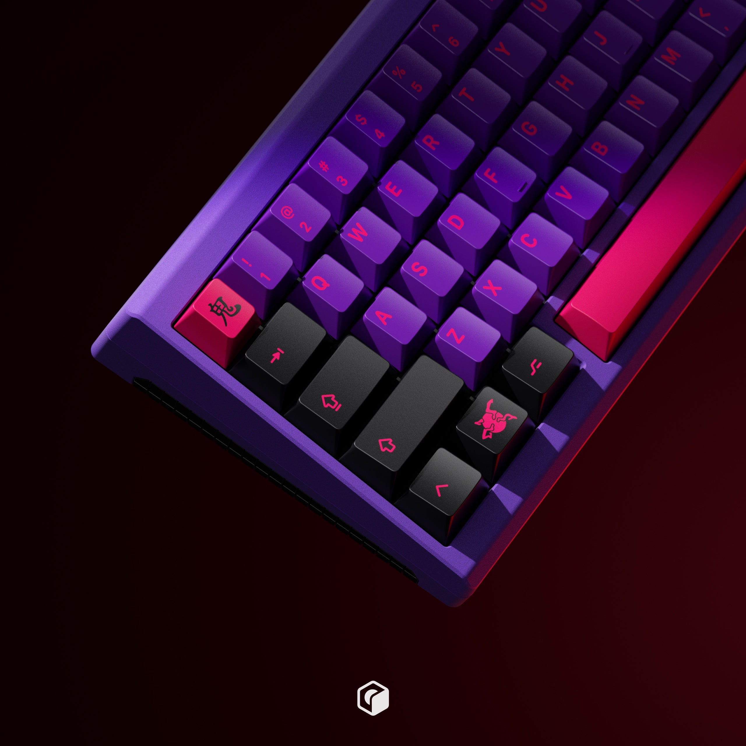 KAP Ghost Keycaps