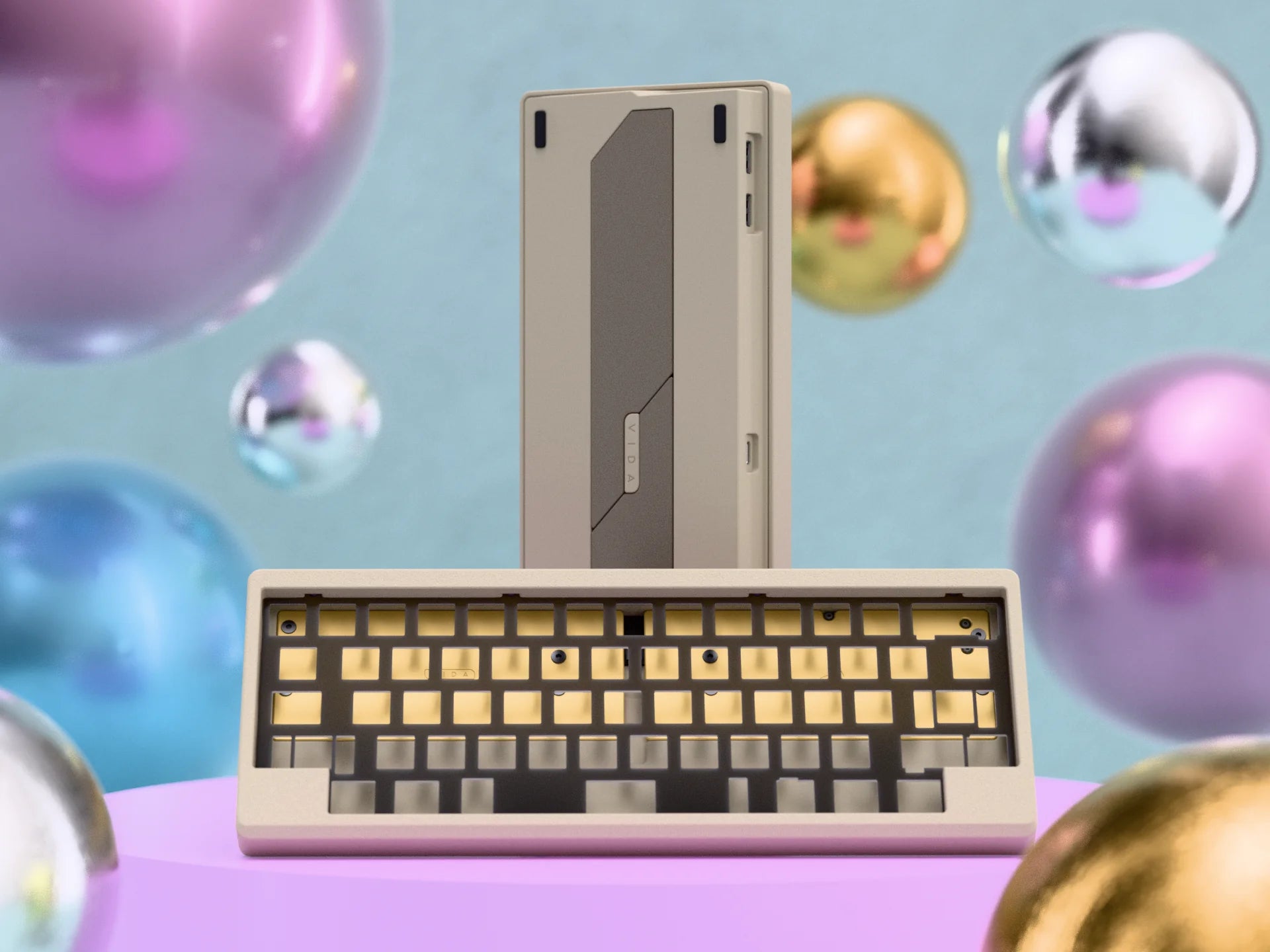 Vida Keyboard - Ecru