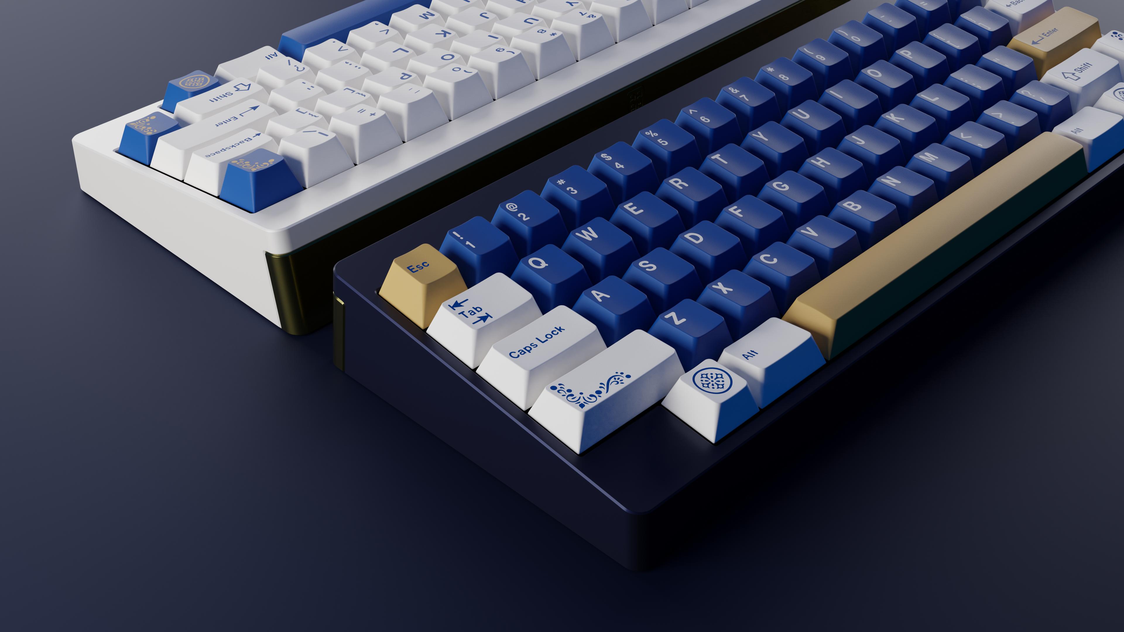 GMK CYL Lazurite Keycaps