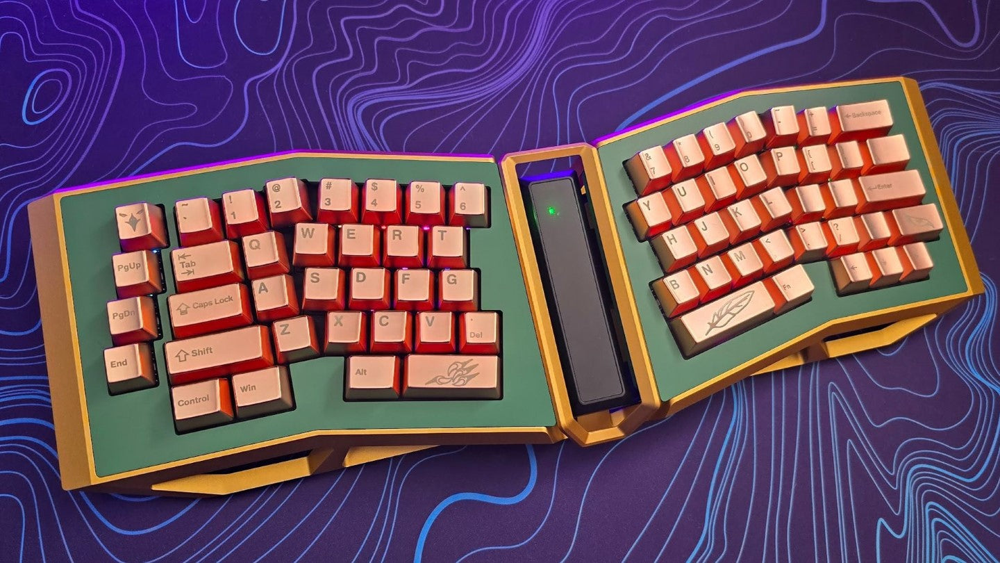 Awekeys Copper Eagle Keycaps