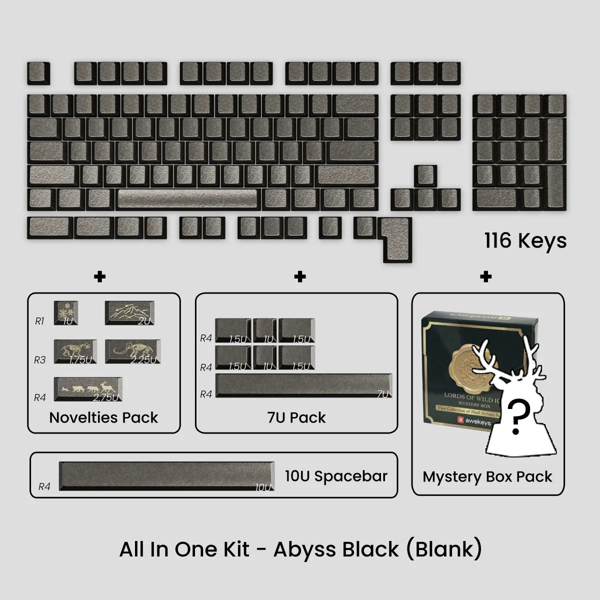 Awekeys Metal Keys - Wild Ice