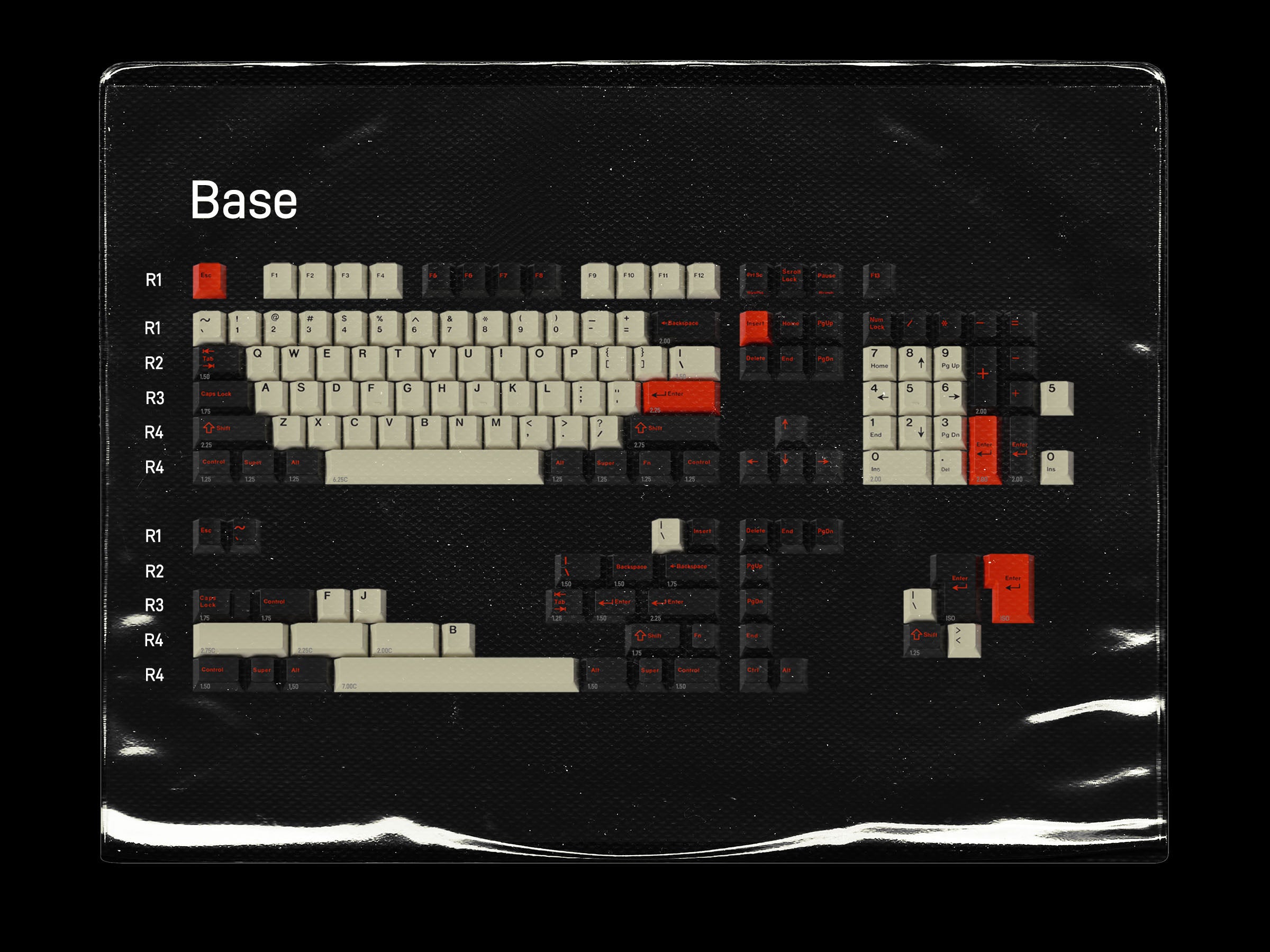 GMK CYL Led Zep R2 Keycaps