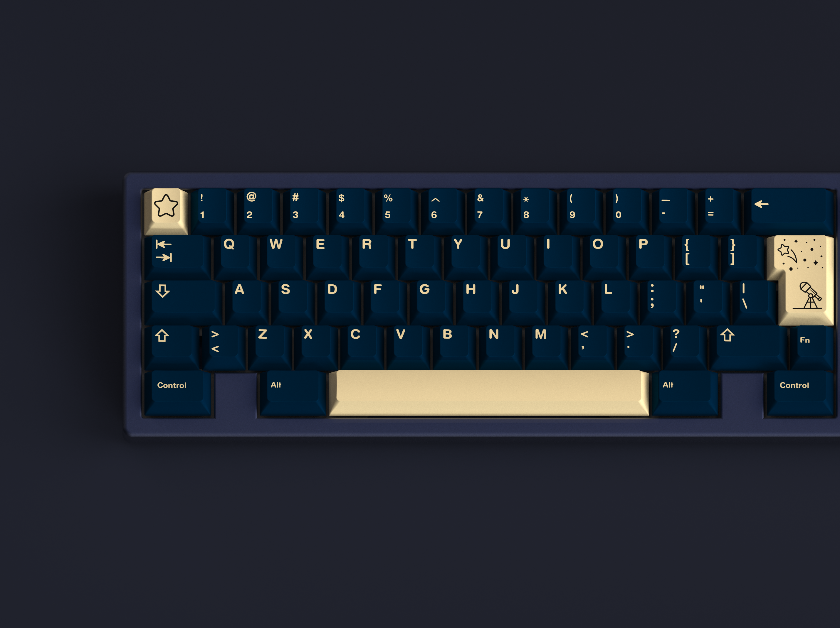GMK CYL Stargaze Keycaps