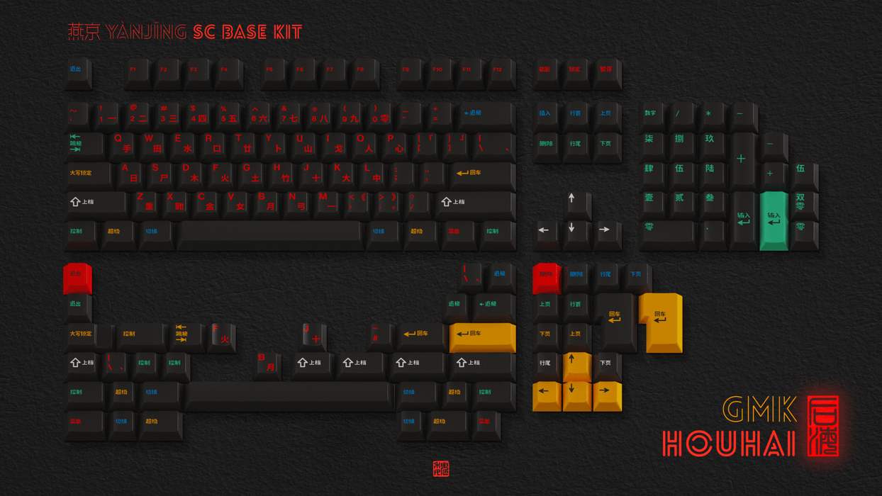 GMK Houhai Keycaps