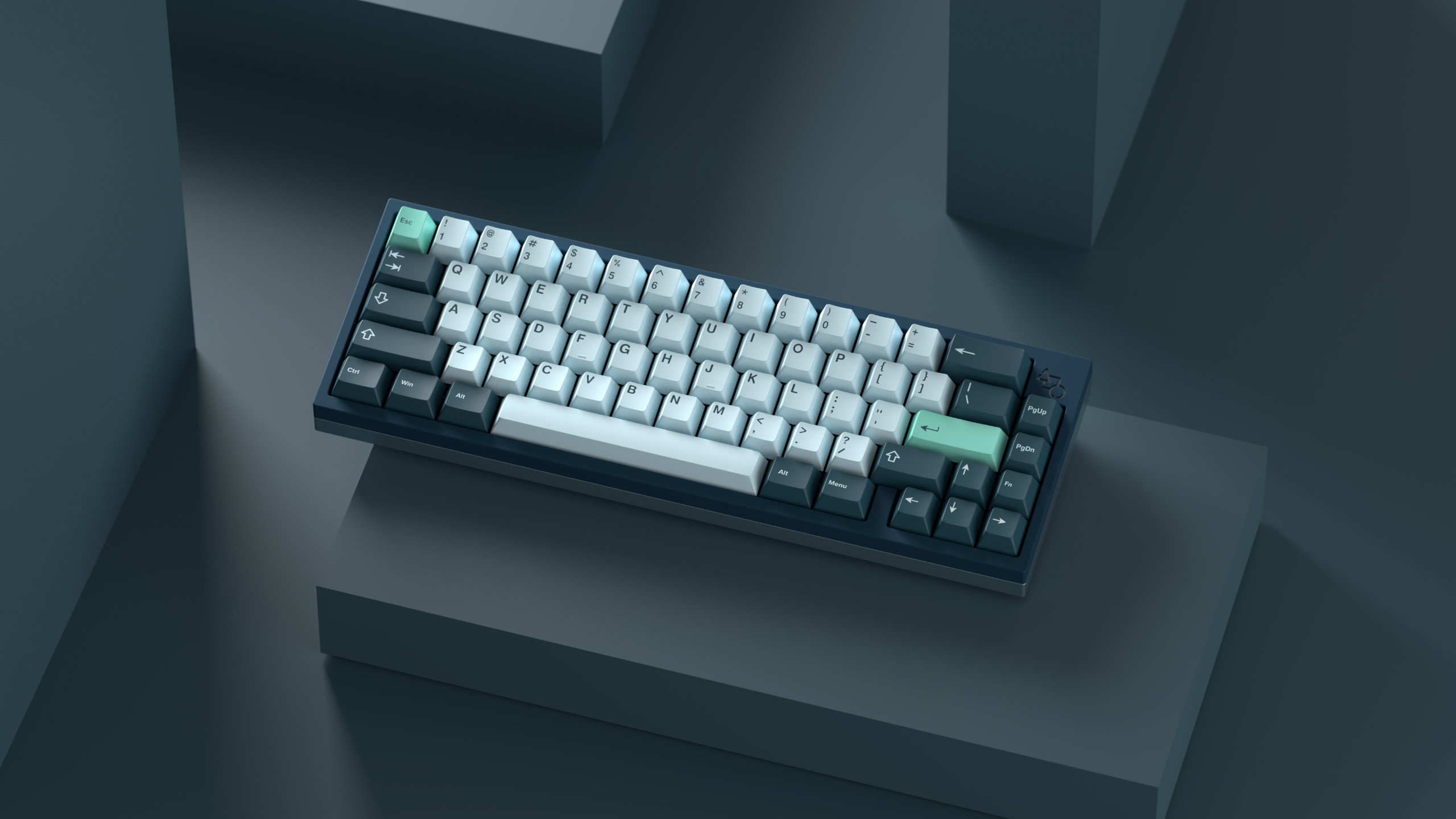 WS Entwined Flowers Keycaps