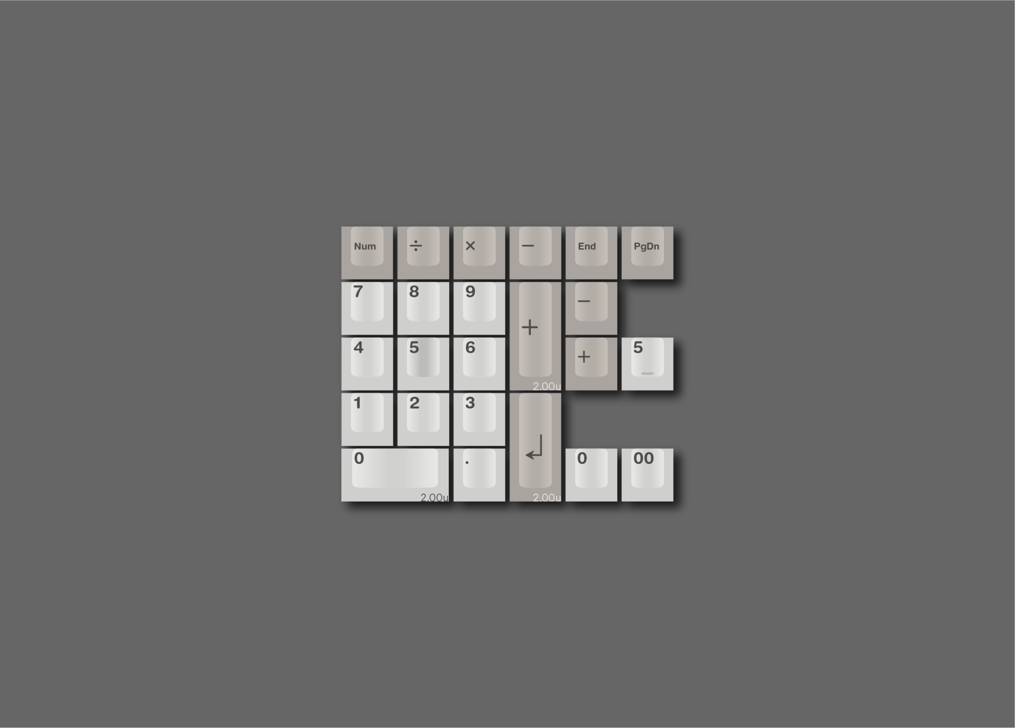 ePBT Scandi Keycaps