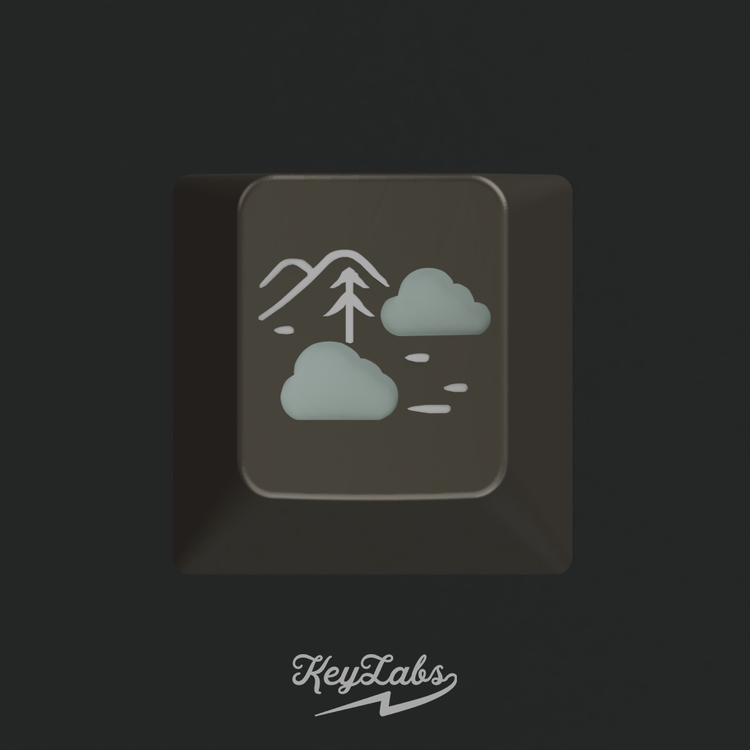 GMK CYL November Fog Keycaps