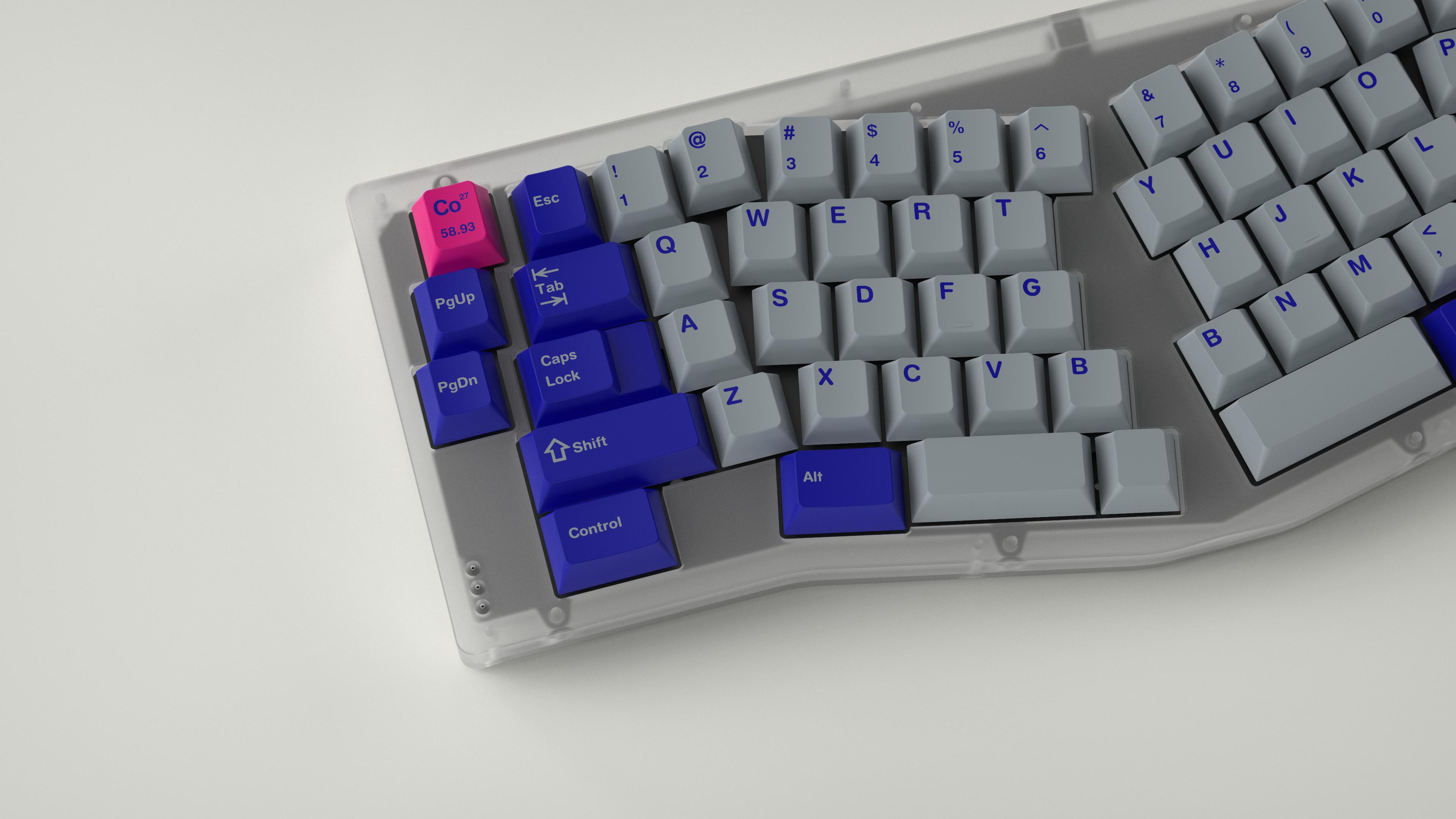 GMK CYL Cobalt Keycaps