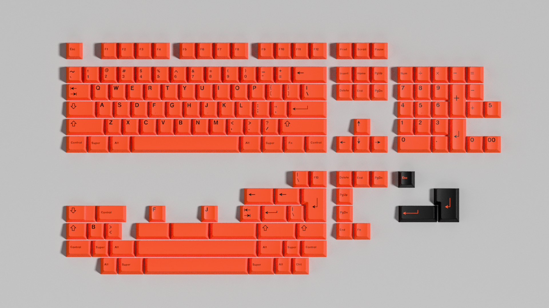 GMK CYL Flare Keycaps
