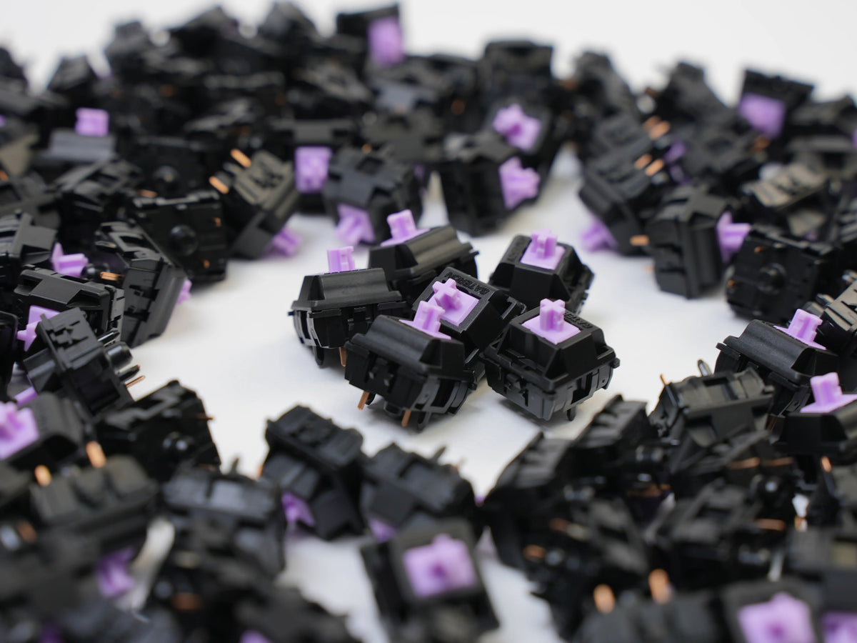 Gateron Oil King Purple - Silent Tactile Switch
