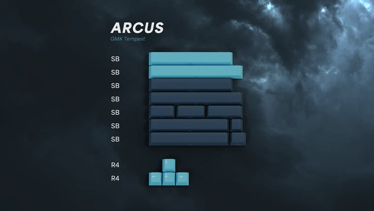 GMK CYL Tempest Keycaps