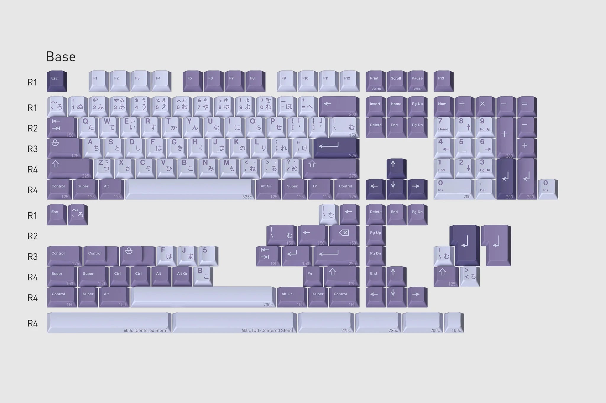GMK CYL Frost Witch 2 Keycaps
