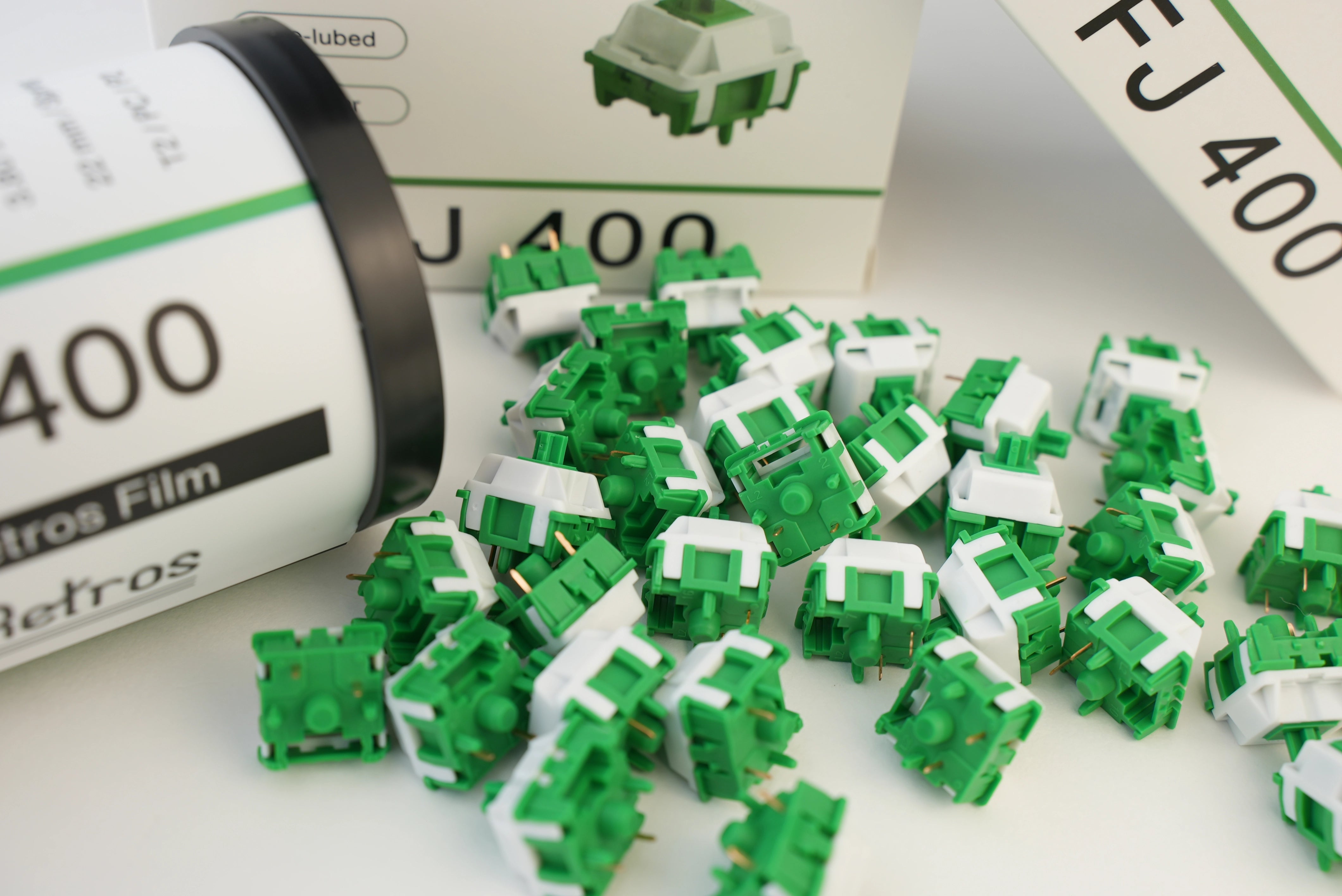 HMX x 80 Retros FJ400 Linear Switches