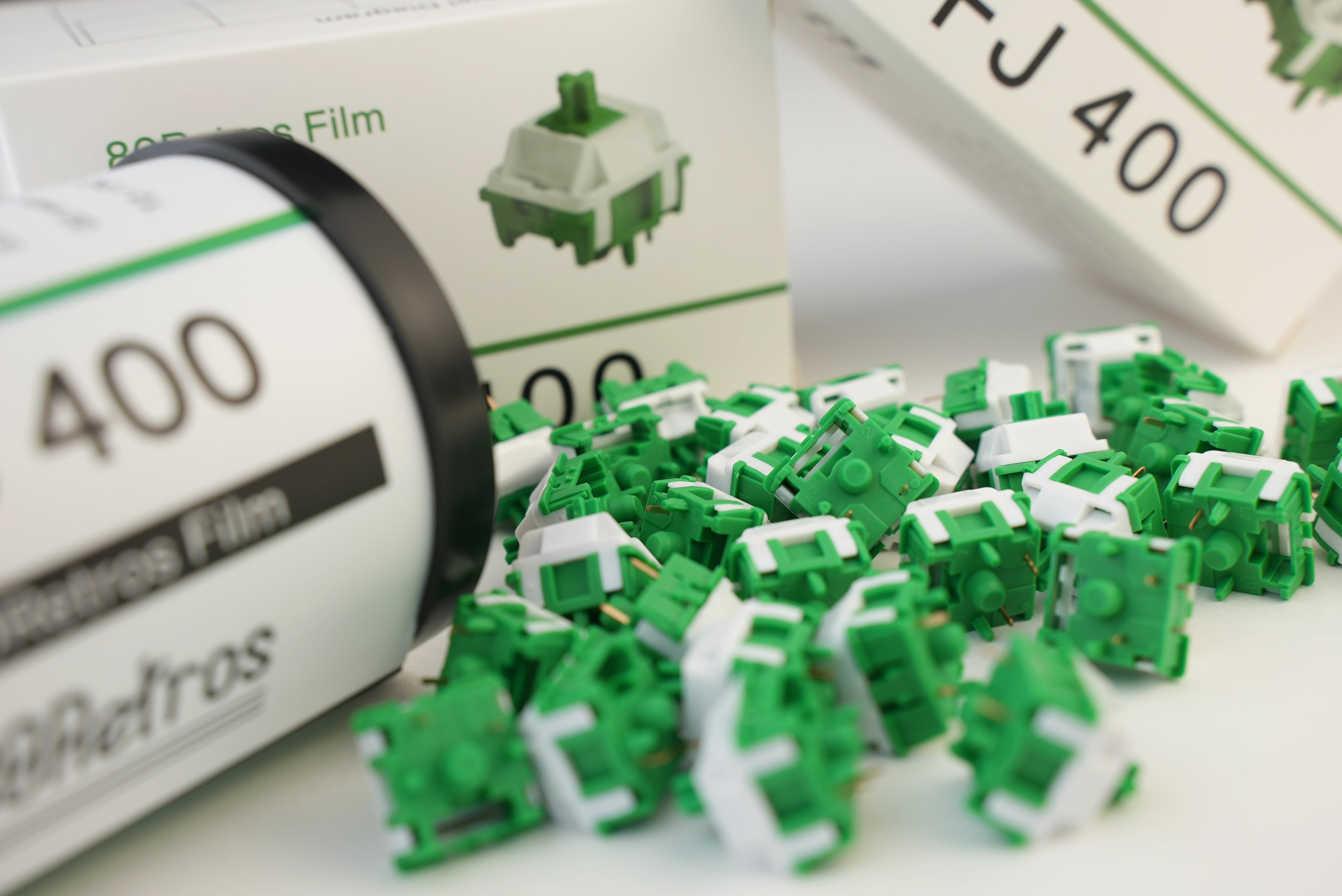 HMX x 80 Retros FJ400 Linear Switches