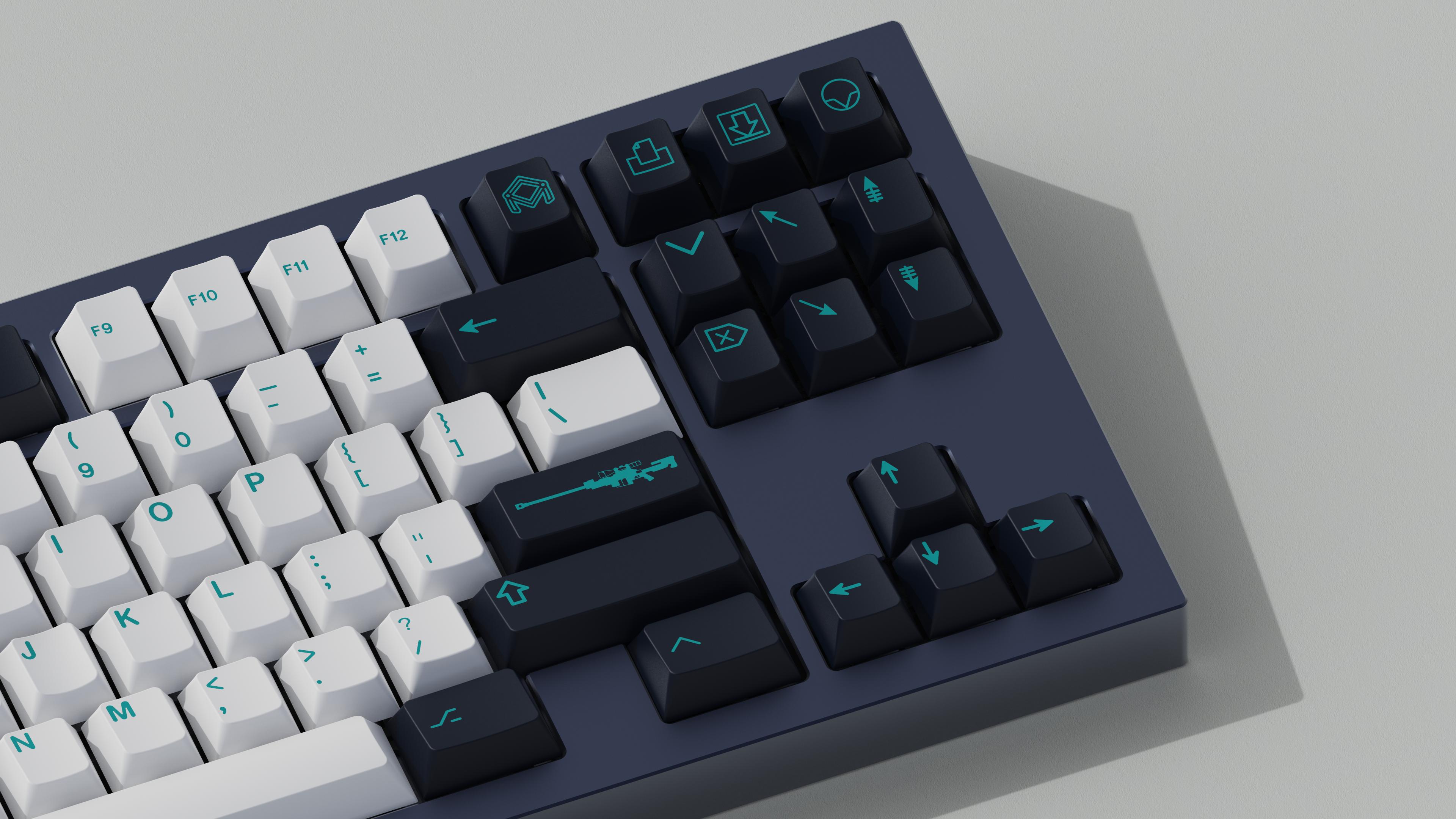 ePBT Sniper Keycaps