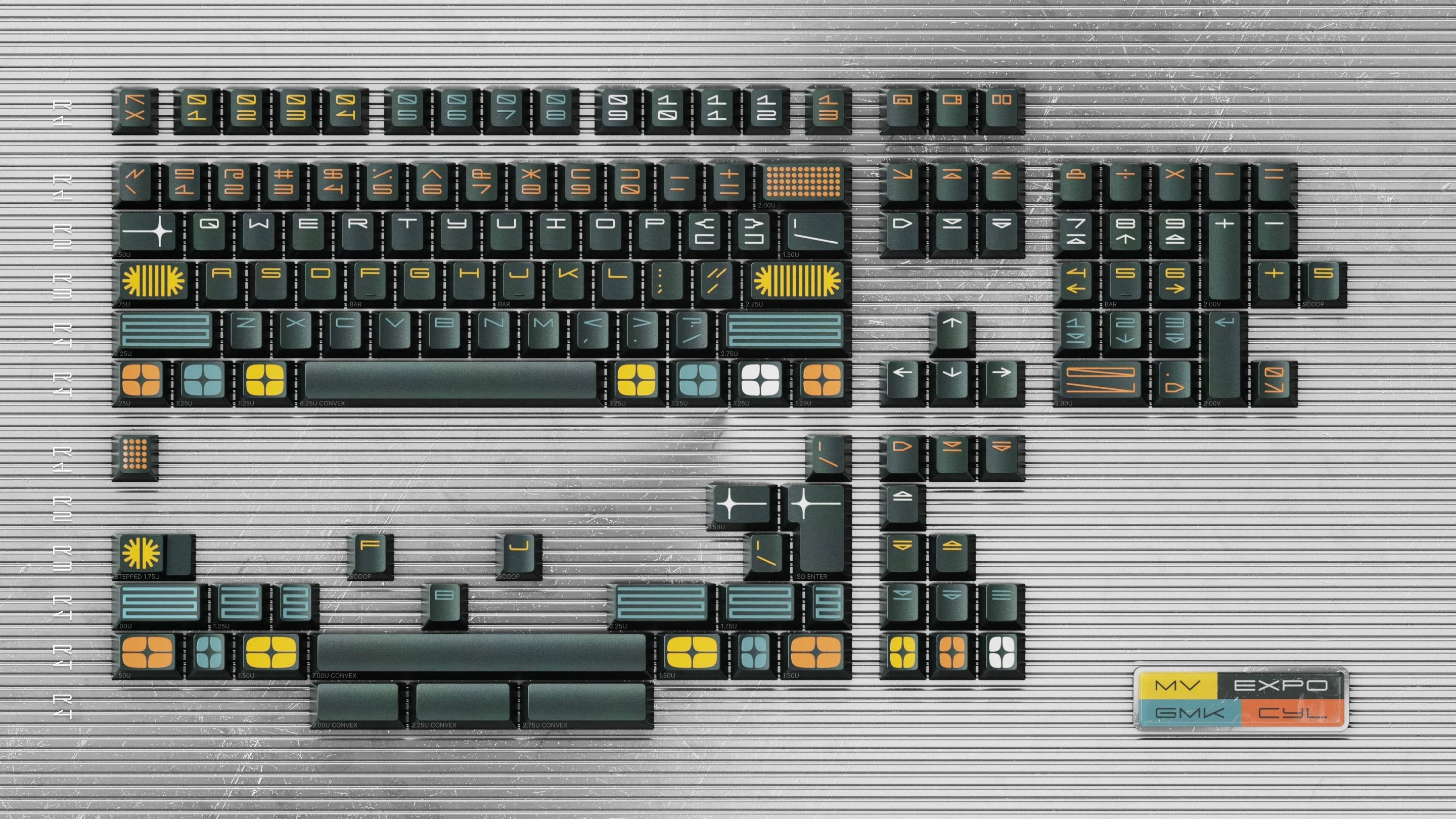 GMK CYL MV Expo Keycaps (Unvaulted)