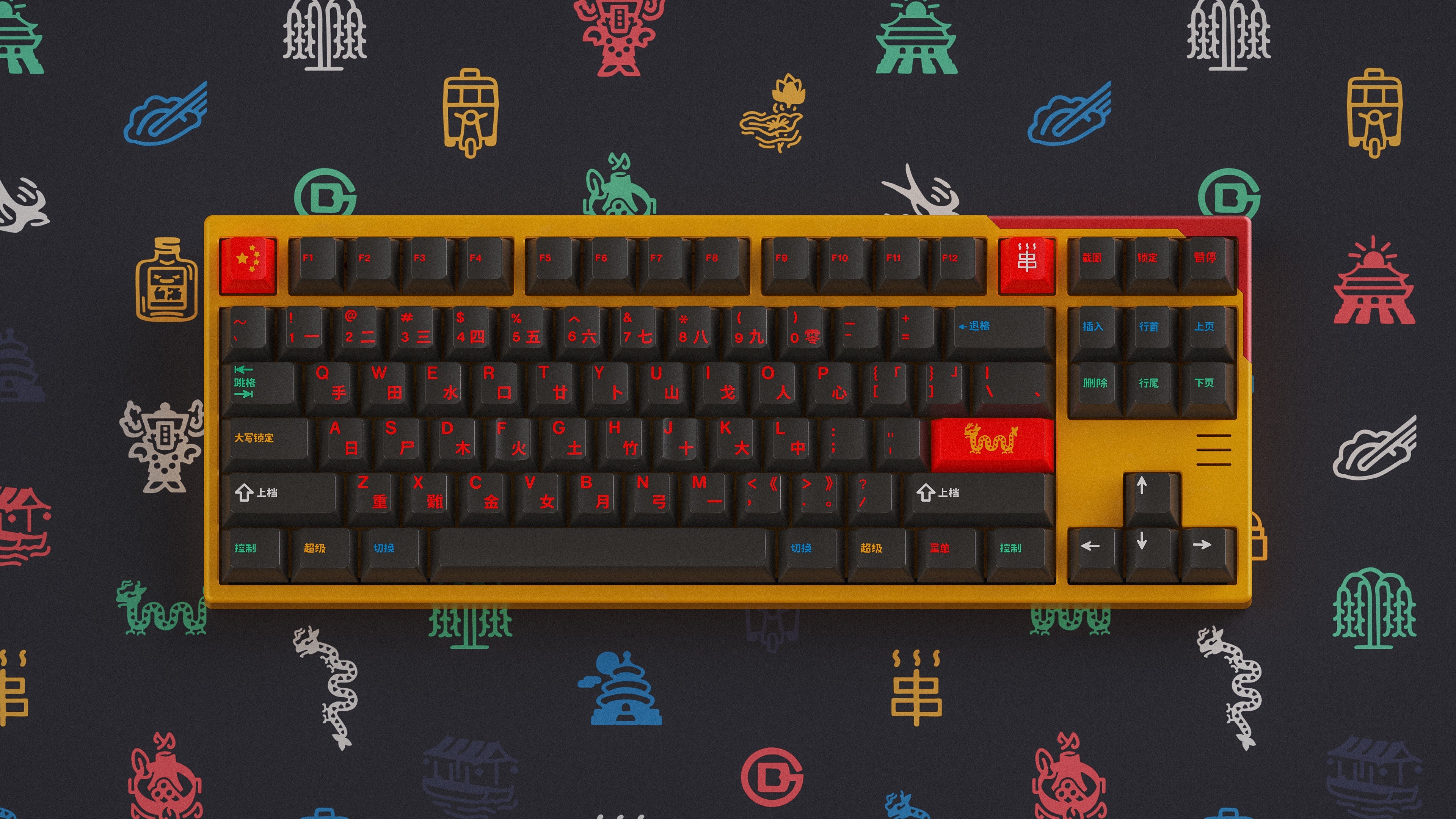 GMK CYL Houhai Keycaps