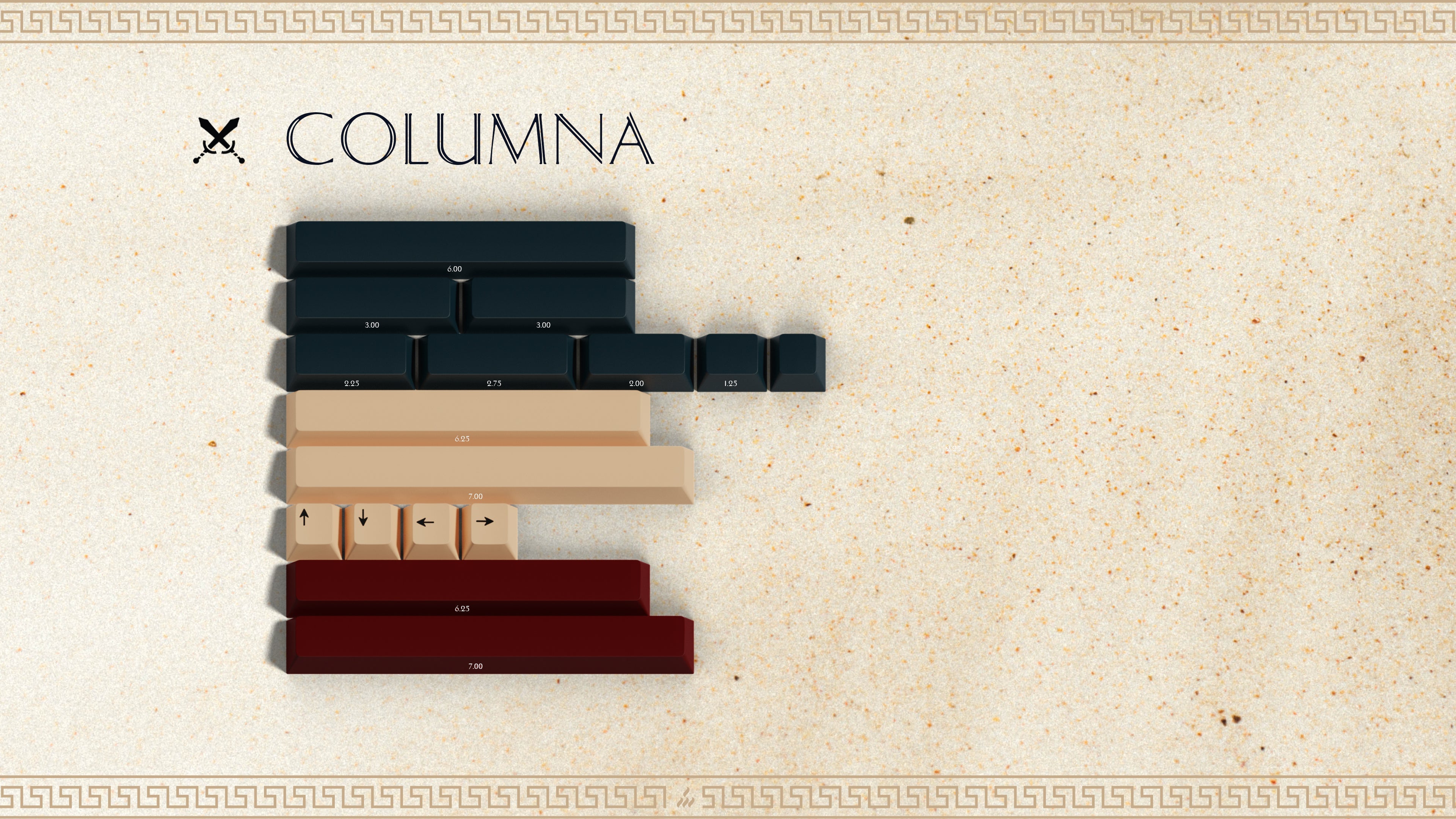 GMK CYL Gladiator Keycaps